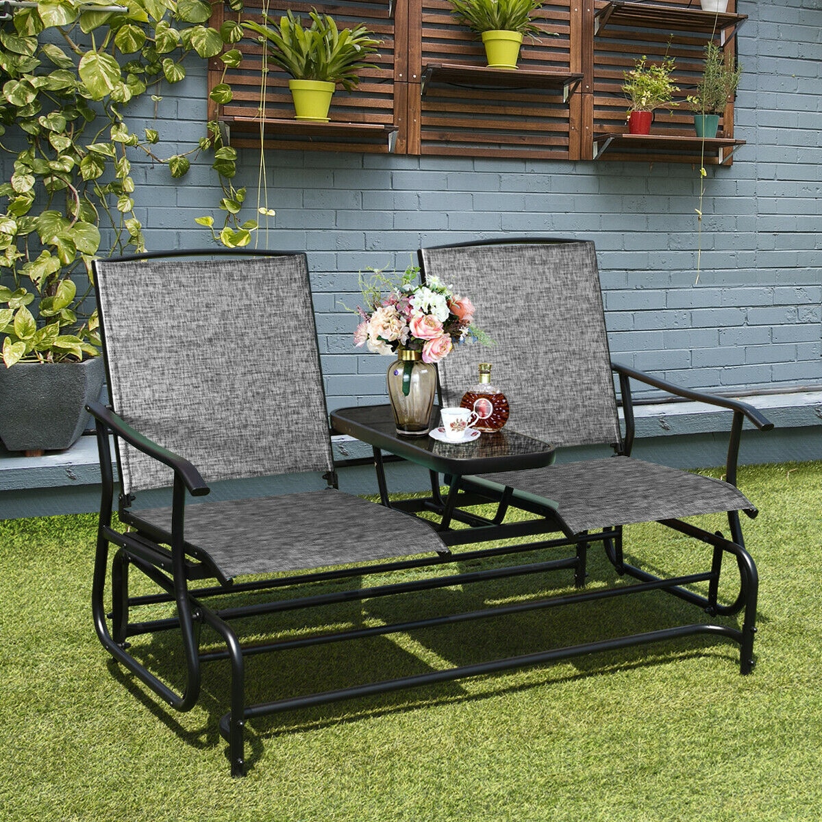 Forclover HYFE-70357GR Patio-Chairs - View #2