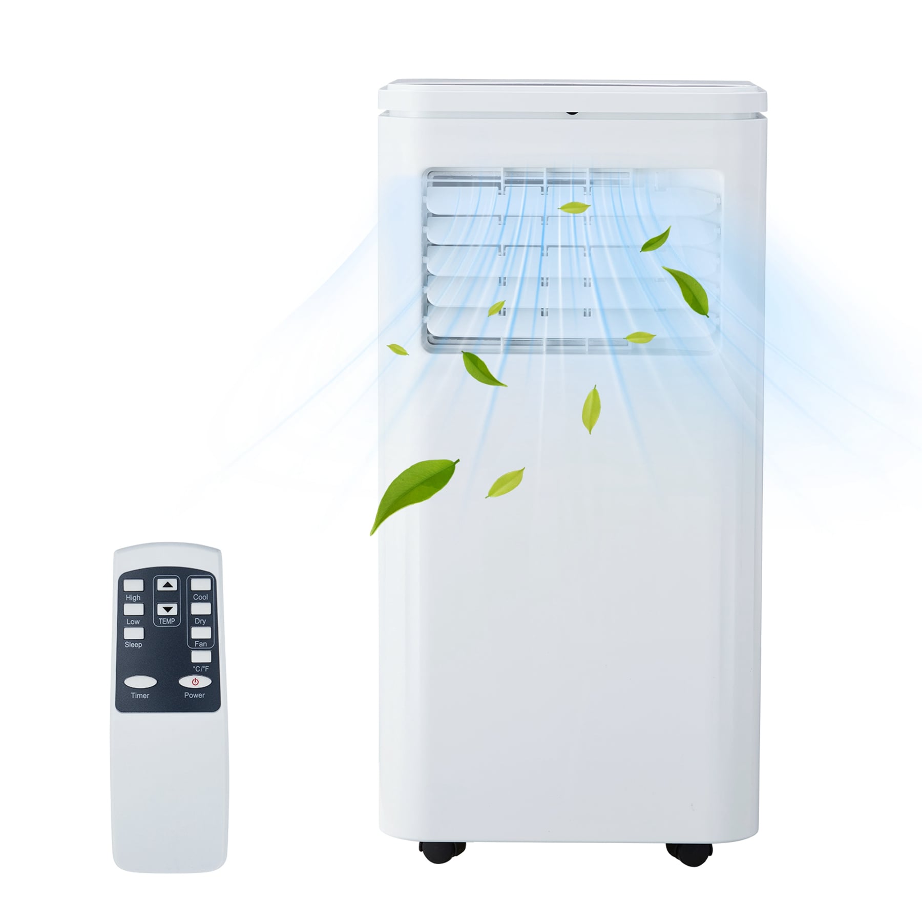 GarveeLife Portable AC 6000BTU 10000BTU ASHRAE with Fan Dehumidifier Mode Cools 450 SqFt Rooms