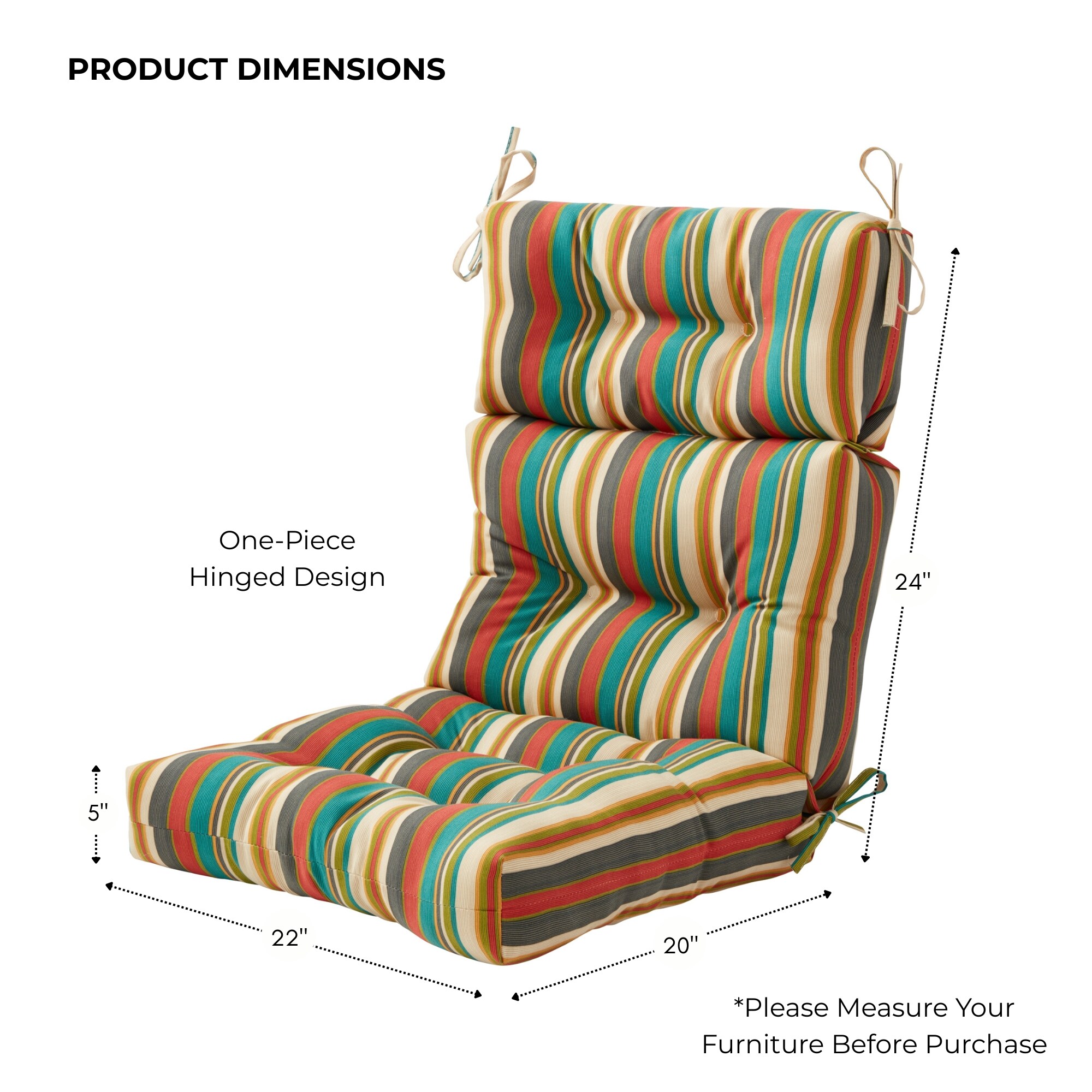 Greendale Home Fashions OC4809-SUNSET Patio-Furniture-Cushions - View #7