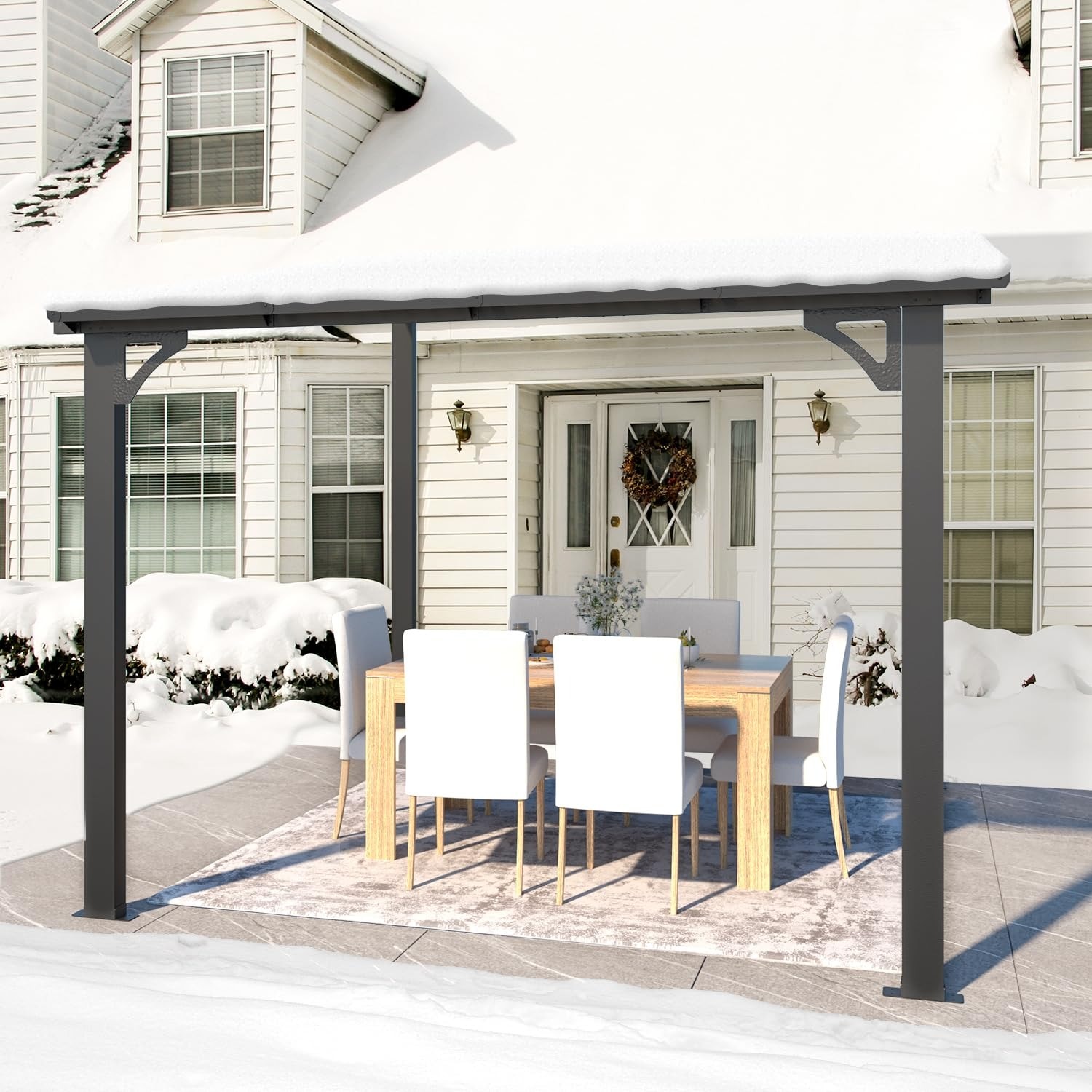 AECOJOY 16400BK-LS01 Wood-Resin-Gazebos - View #3