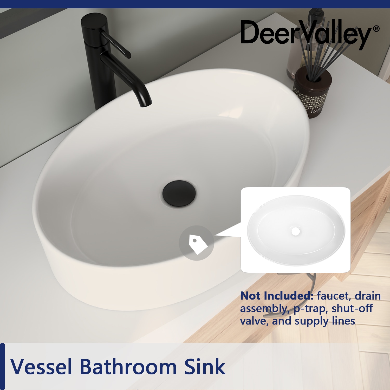 DeerValley DV-1V0049 Bath-Sink - View #5