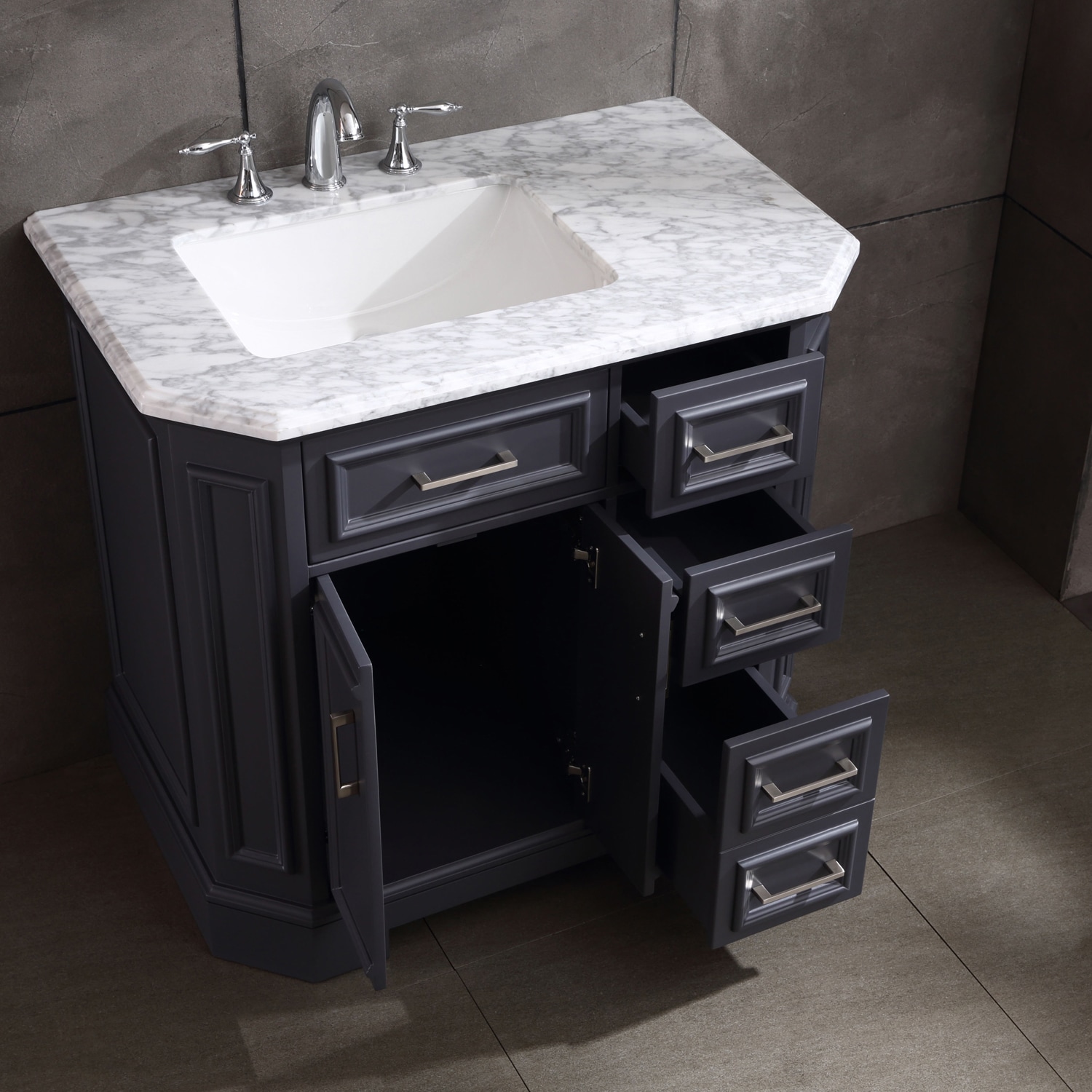 Eviva EVVN188-36DG Bath-Vanity-Combo - View #2