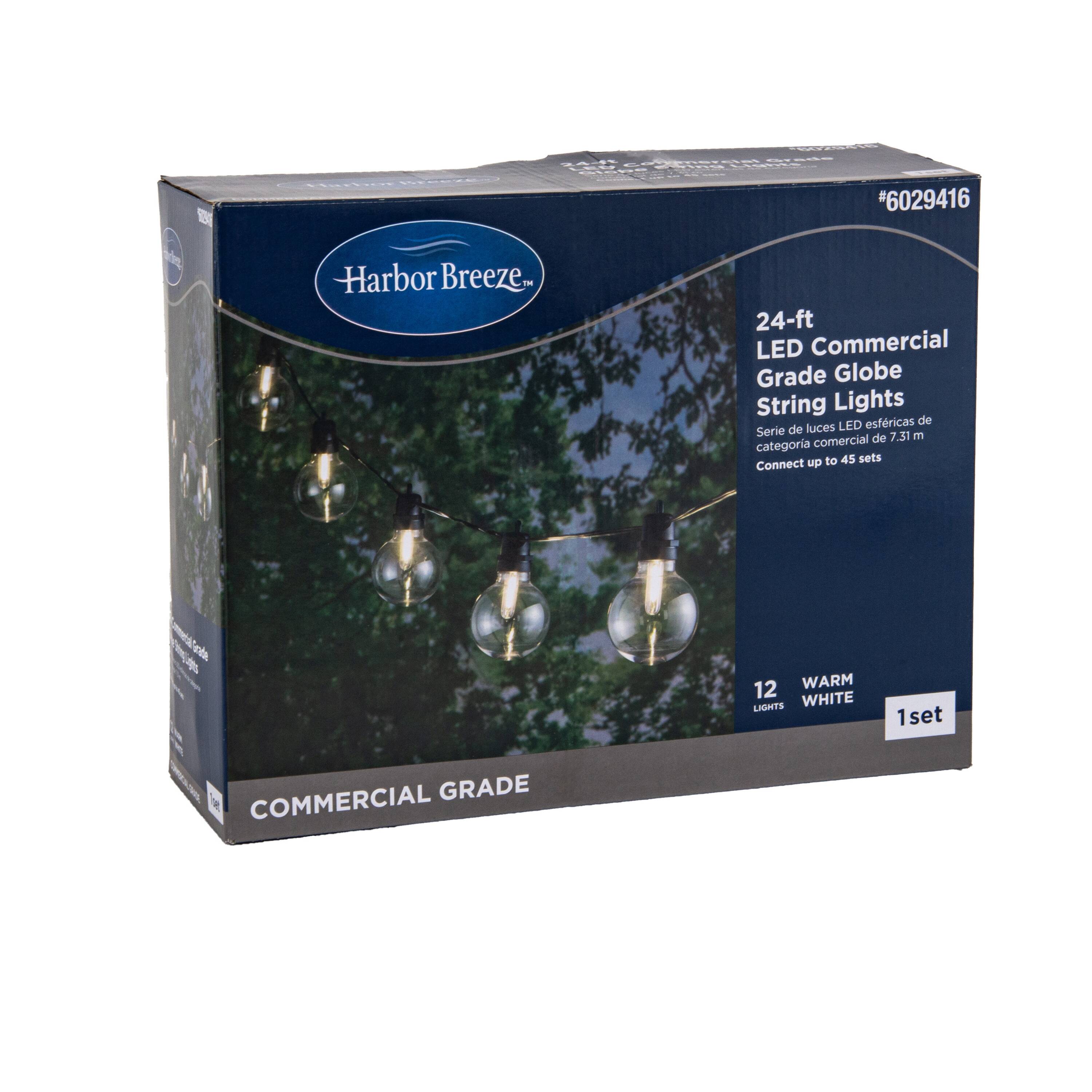 Harbor Breeze SLL24BK(N) Patio-String-Lights - View #9