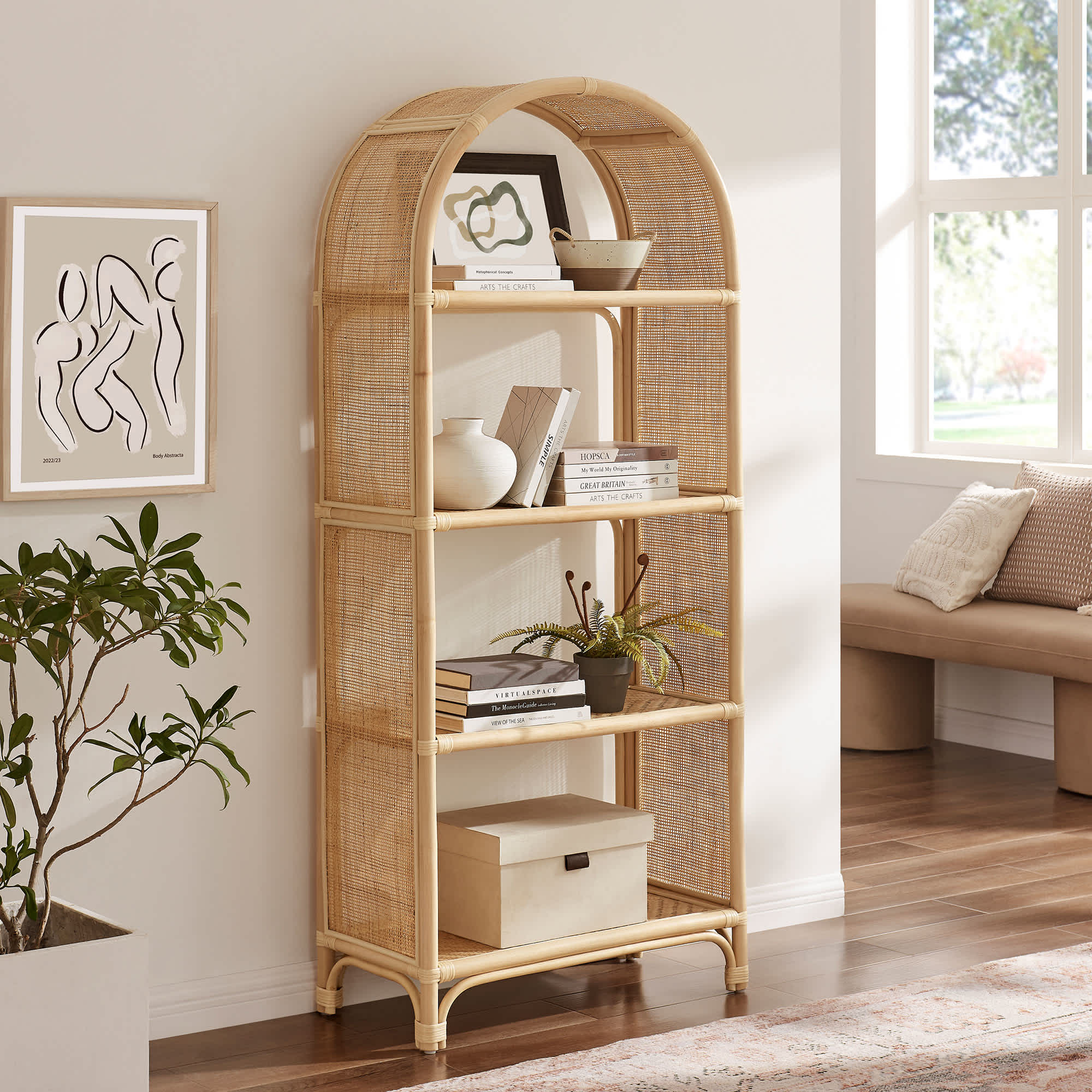 Modway EEI-7363-NAT bookcases - View #4