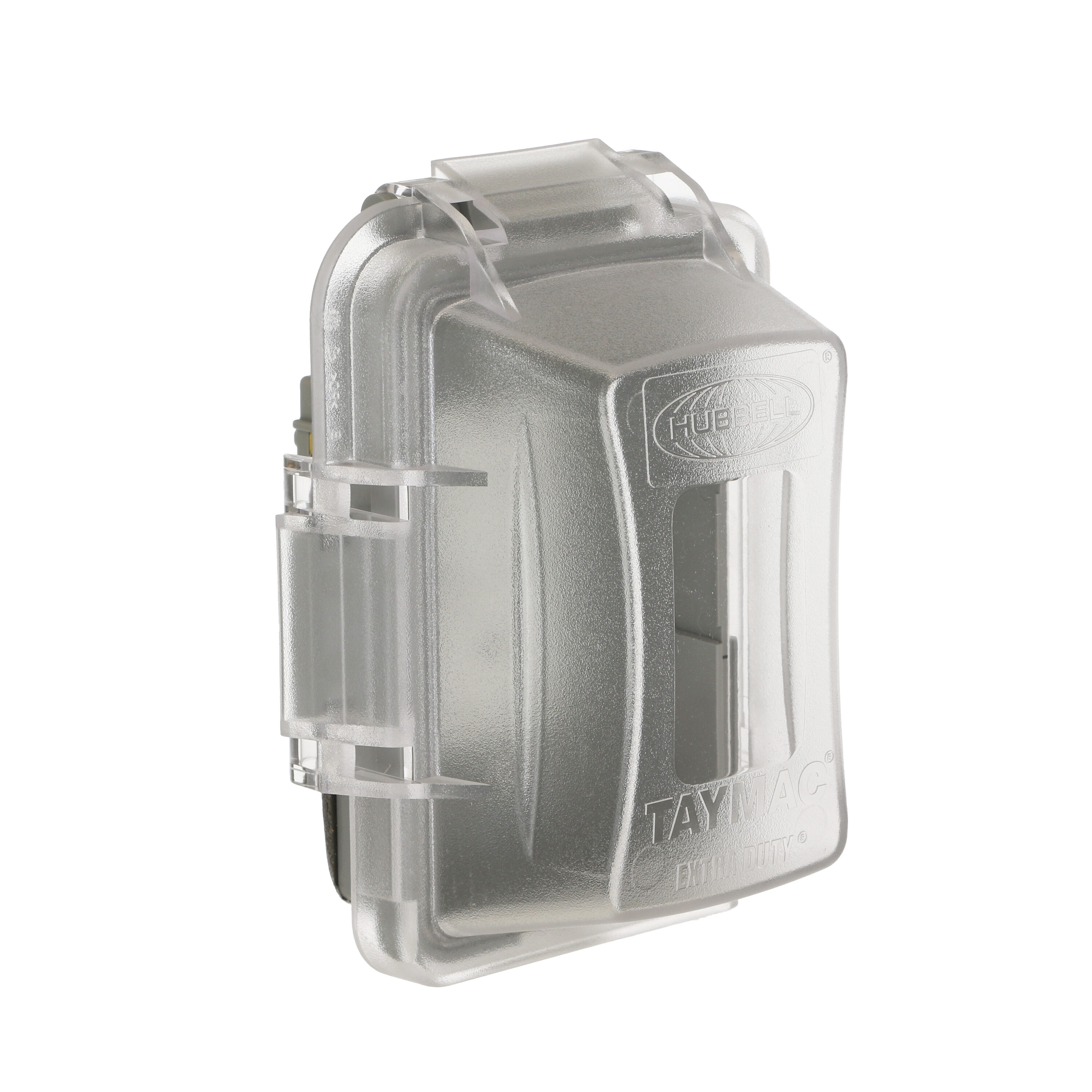 Hubbell MG420C-20 1 -Gang Rectangle Clear Plastic Weatherproof Electrical Box Cover