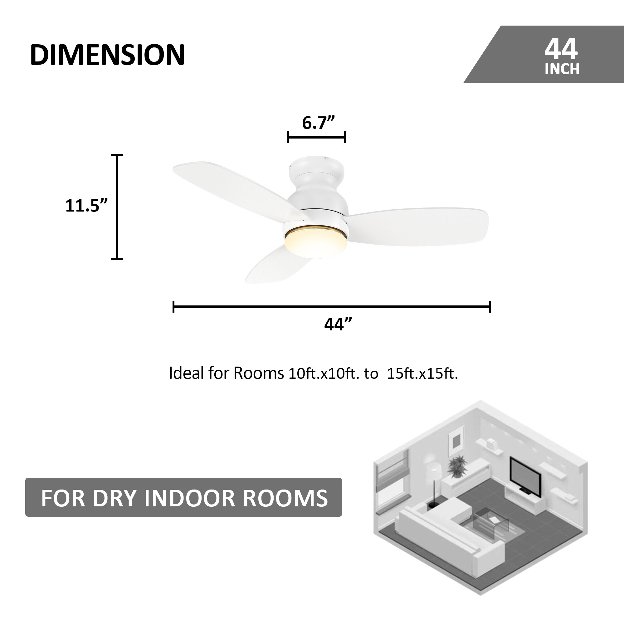 CARRO USA LYDC443Q-L11-W1-1-FM Ceiling-Fans - View #7
