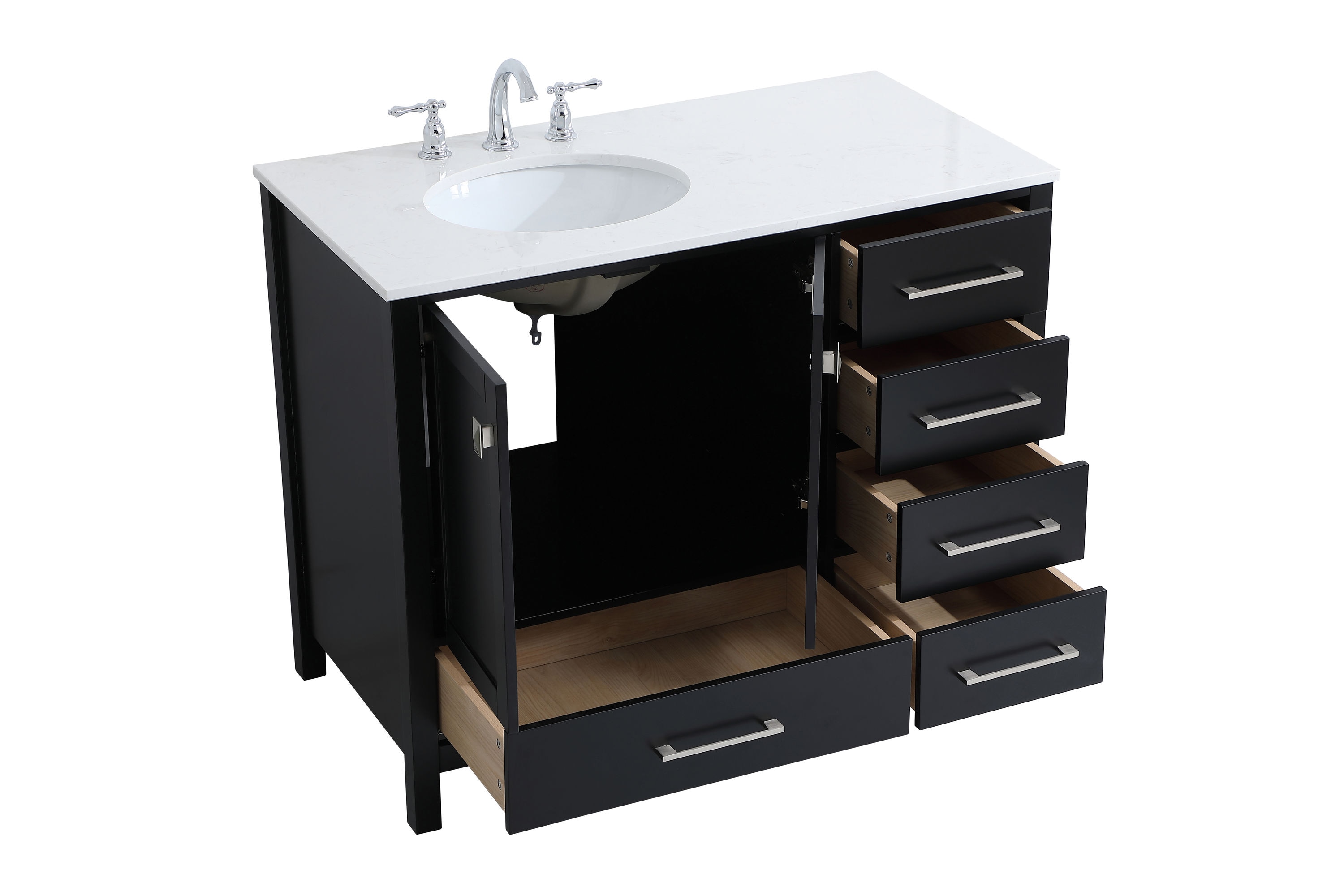 Elegant Decor FI56442BK Bath-Vanity-Combo - View #5