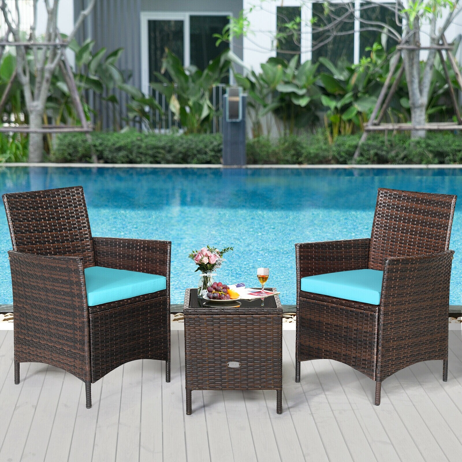 Forclover HBV-050LB Patio-Conversation-Sets - View #8
