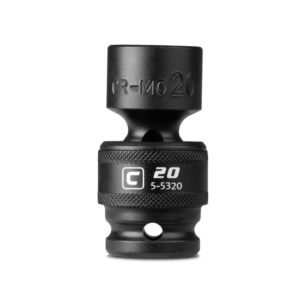 Capri Tools CP55320 Metric 1/2-in Drive 20mm 6-point Impact Socket Individual