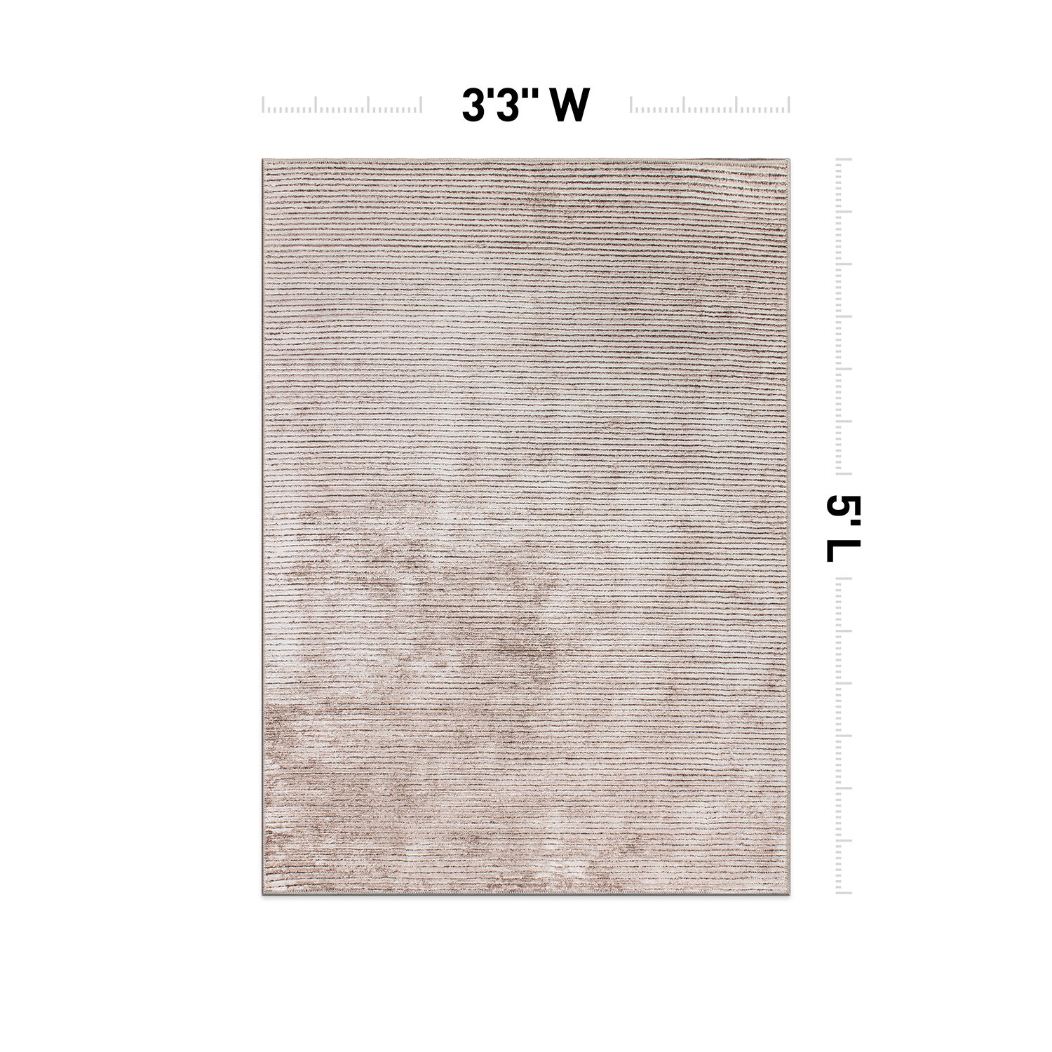 World Rug Gallery 5080BEIGE3X5 rugs - View #4