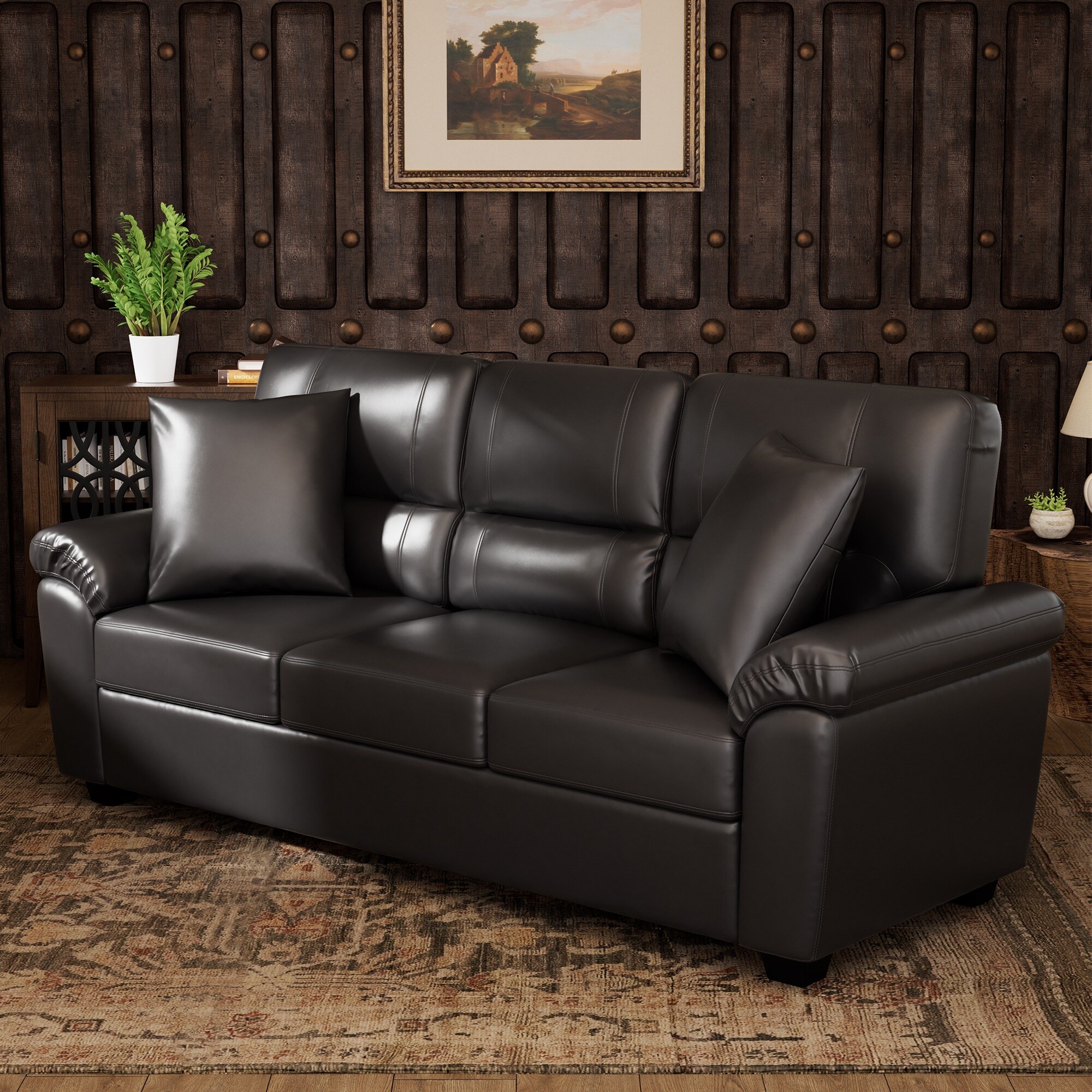 FARATI G103-CHOCOLATE-3 Sofas-Loveseats - View #9