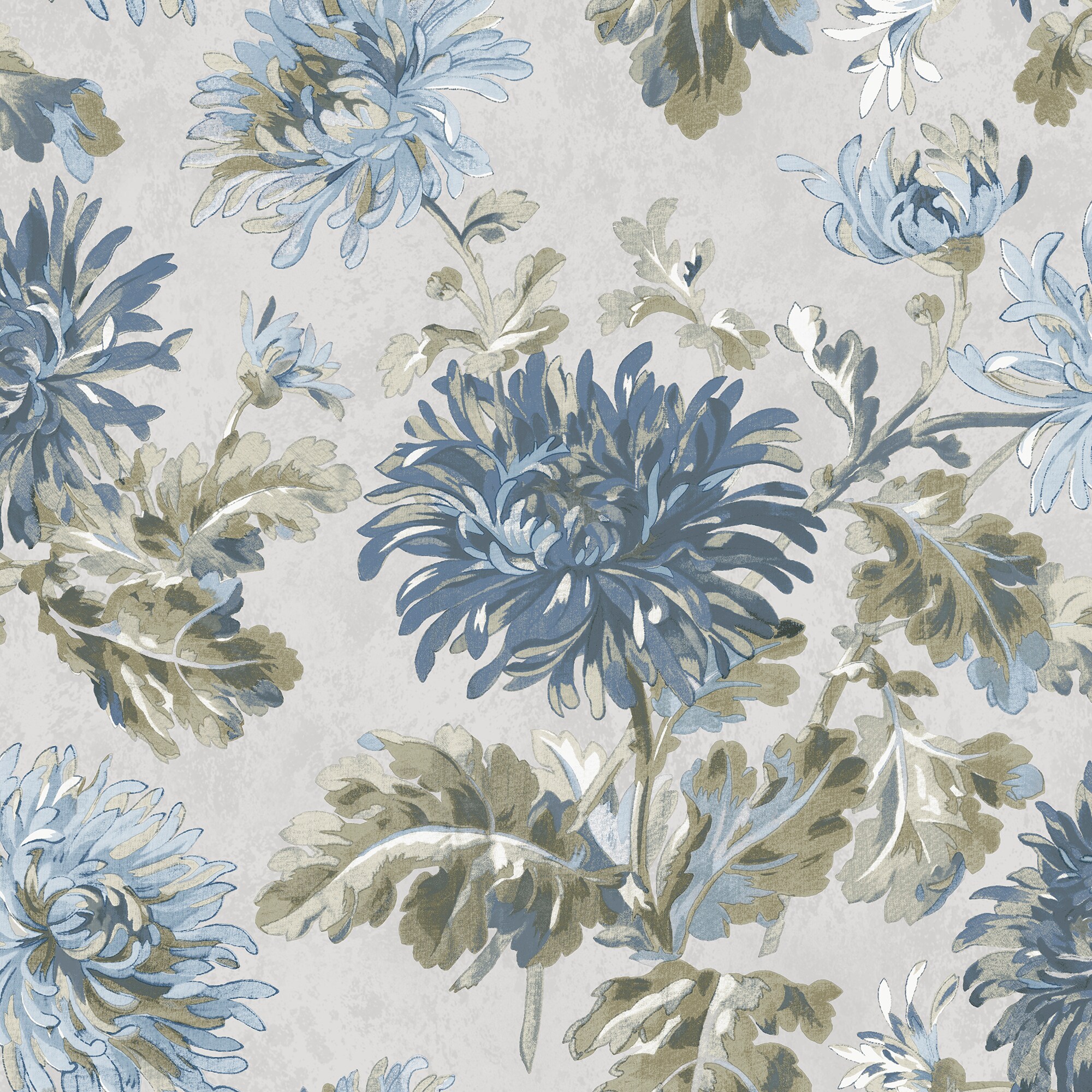Tapestry Floral by Laura Ashley - Slate Grey - Wallpaper