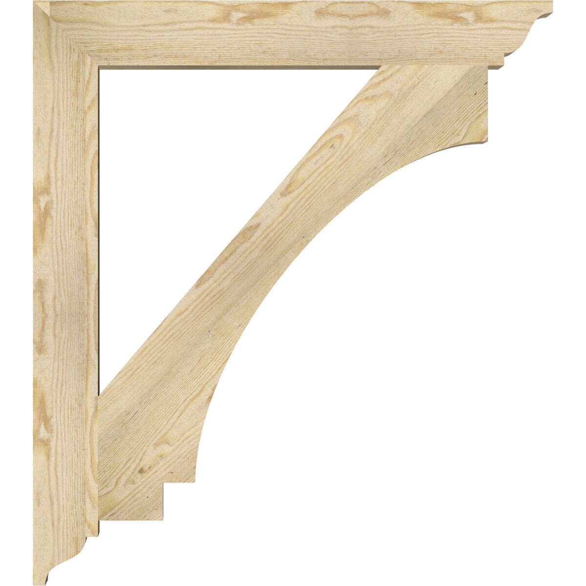 Ekena Millwork BKT04X32X36IMP01RDF Exterior-Brackets-Braces - View #3