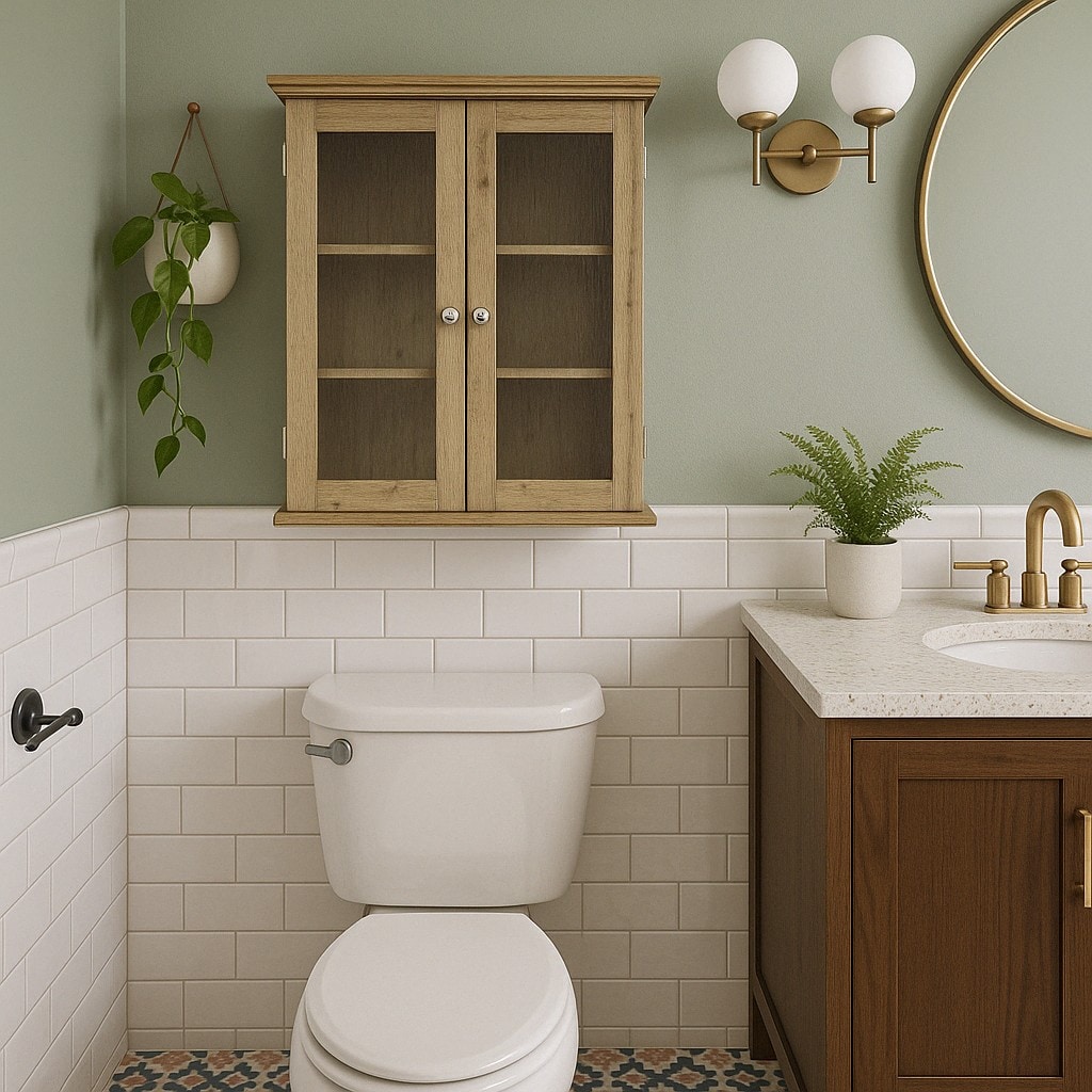 Teamson Home ELG-581LO Bathroom-Wall-Cabinets - View #4