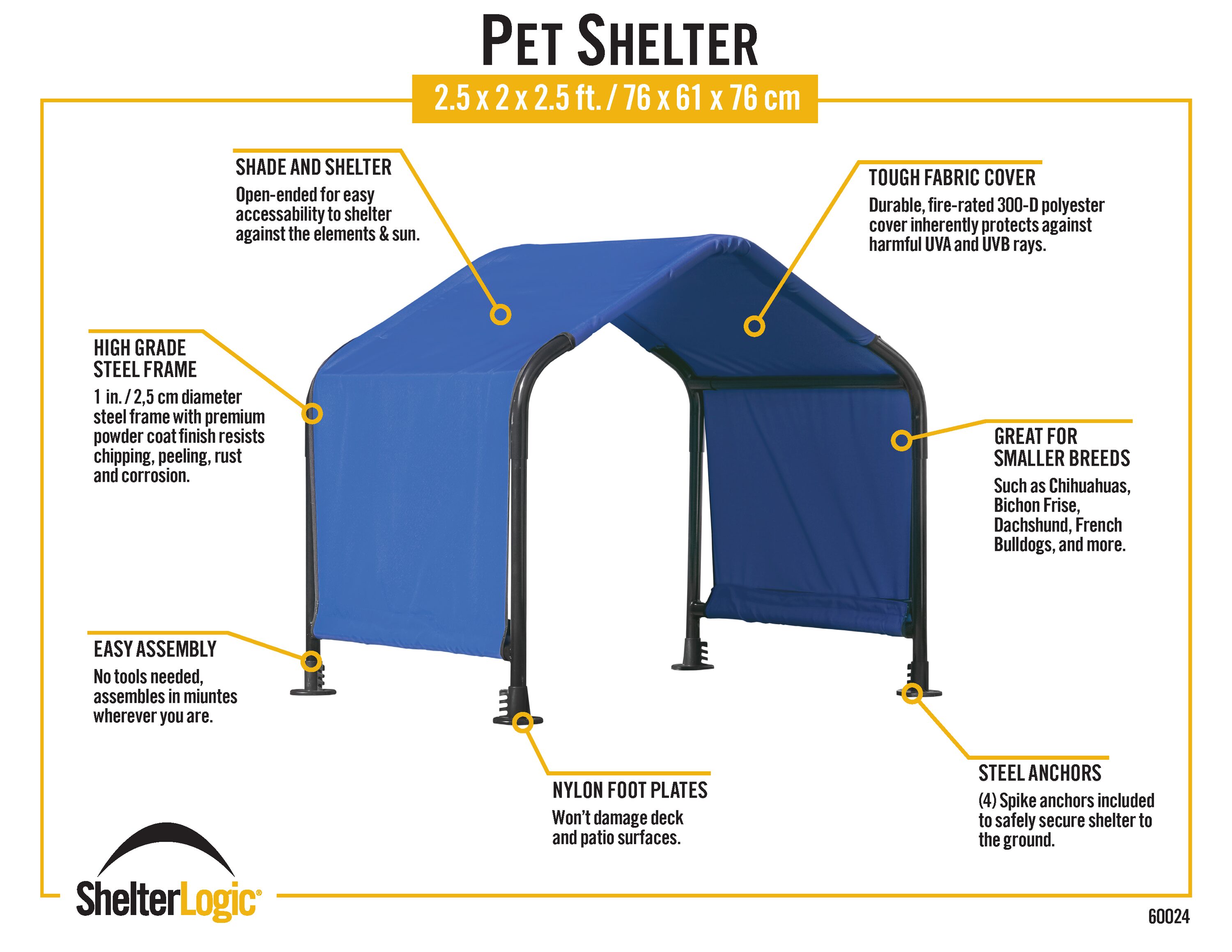 ShelterLogic 60024 Dog-Houses - View #6