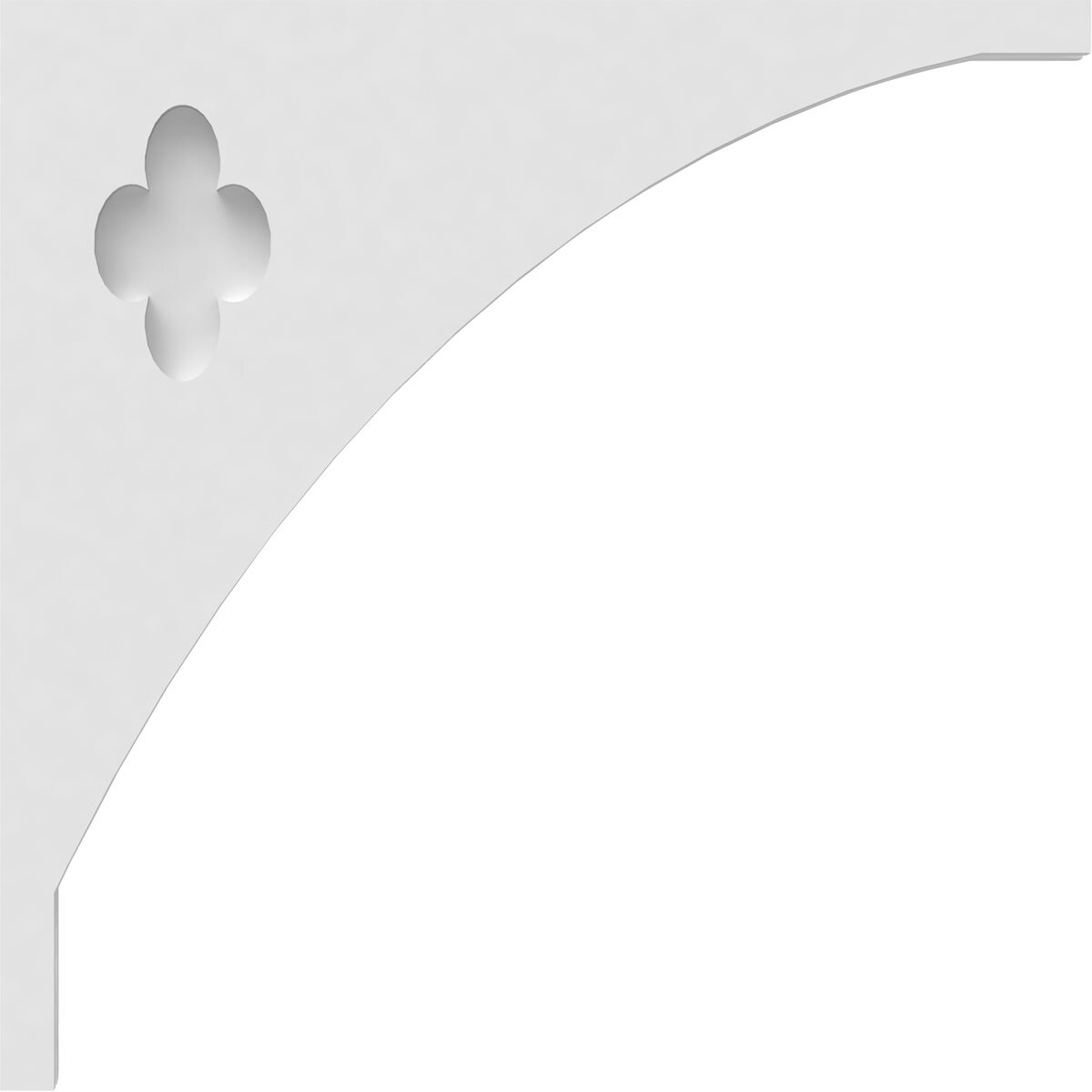 Ekena Millwork CORP01X22X22TU corbels - View #3