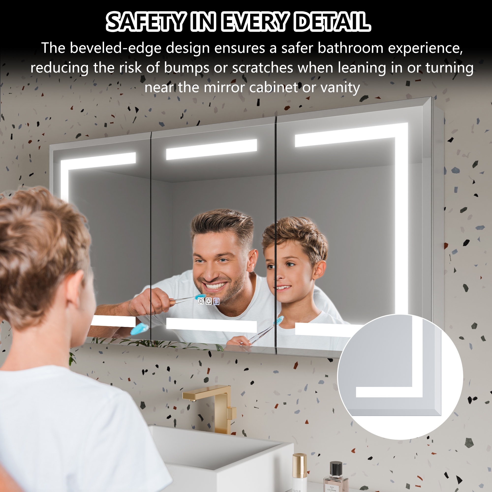 AAZJ BG-MCL3030 Bathroom-Medicine-Cabinets - View #5