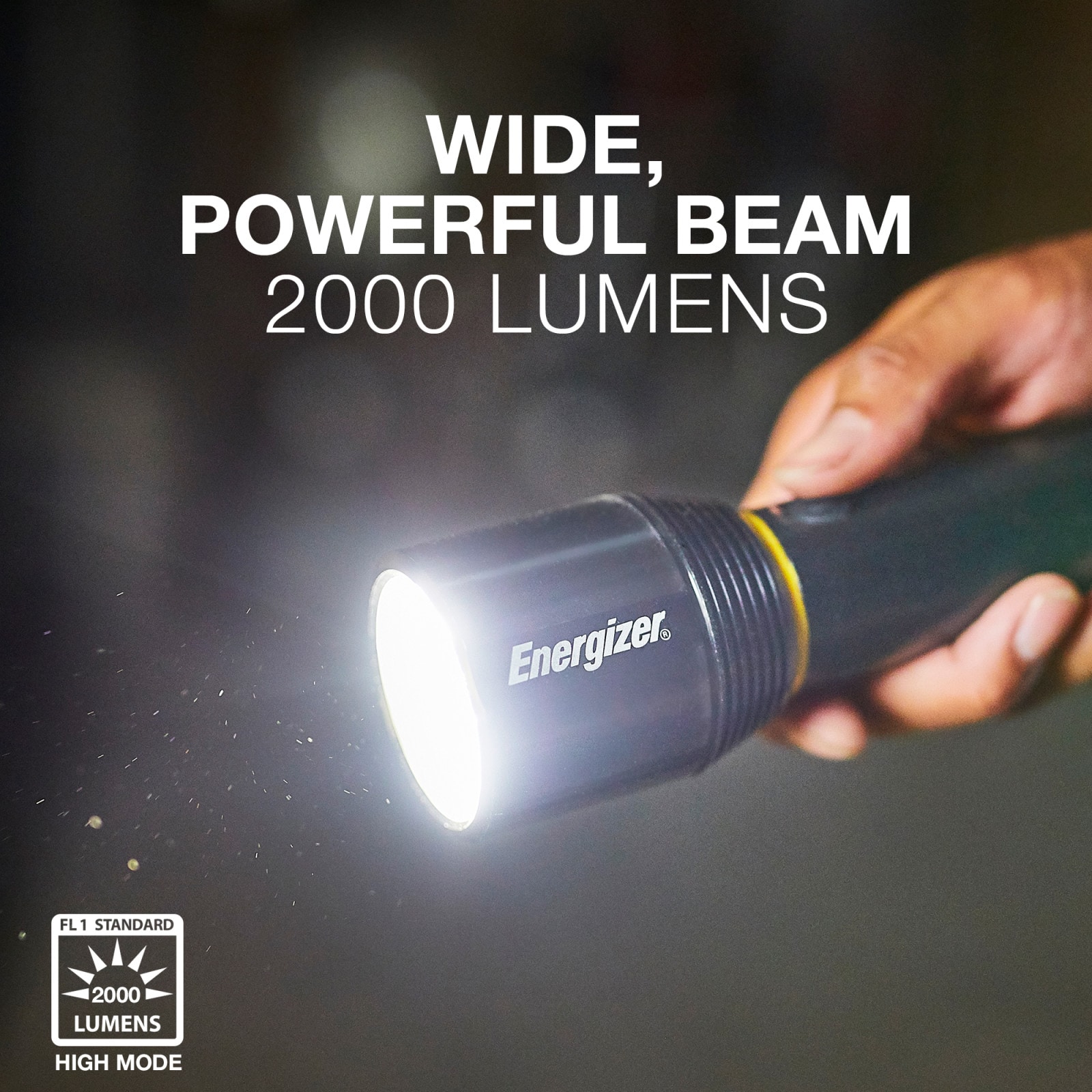 Energizer 2000-Lumen 3 Modes LED Flashlight (AA Battery Included