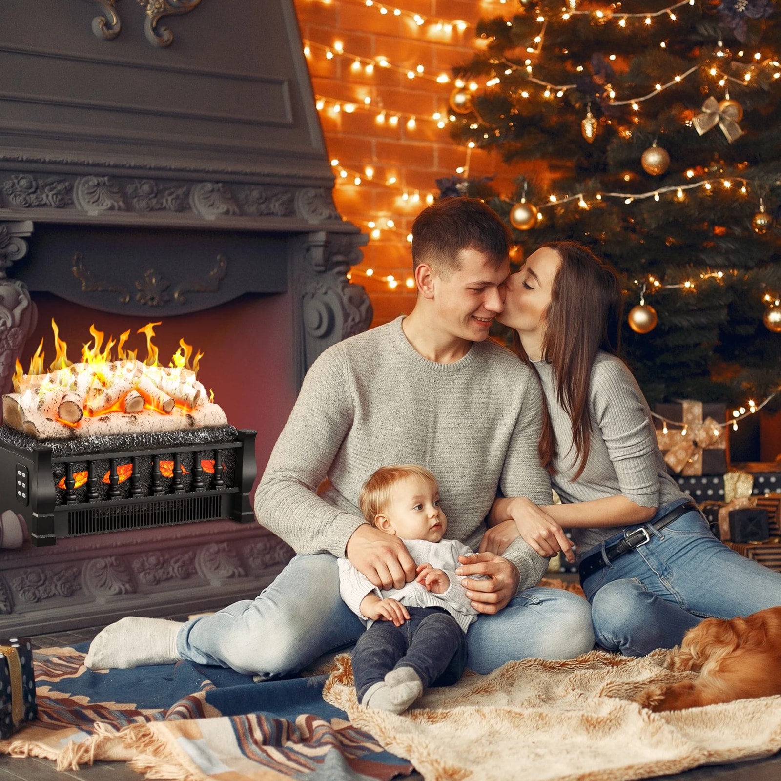Antarctic Star LSAS-L360S Electric-Fireplace-Logs - View #4