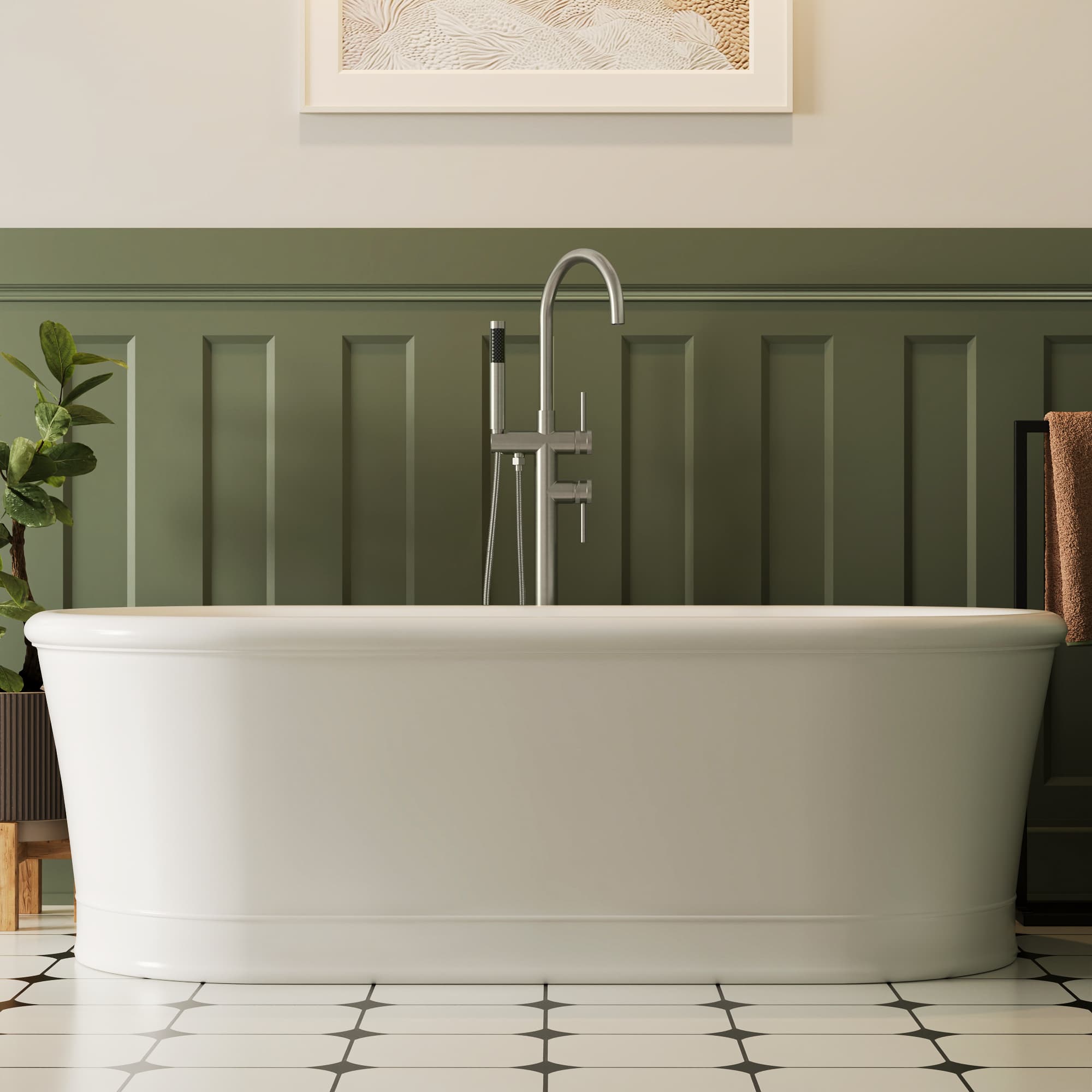 EVERSTEIN SFS-1093-NK Roman-Tub-Faucets - View #4
