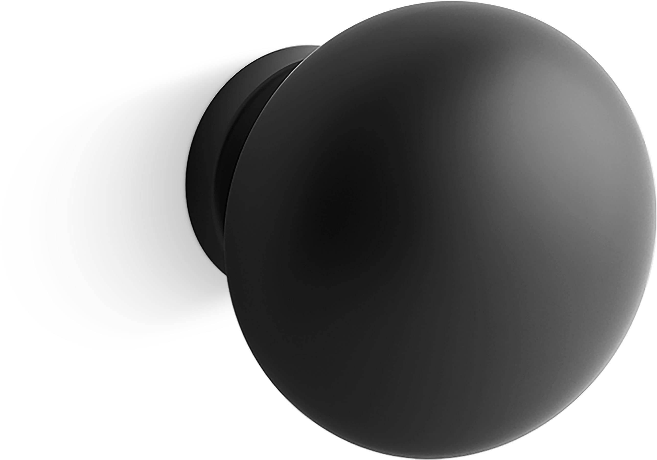 KOHLER 29979-BL Malin by Studio McGee 1-1/8-in Matte Black Round Classic Cabinet Knob