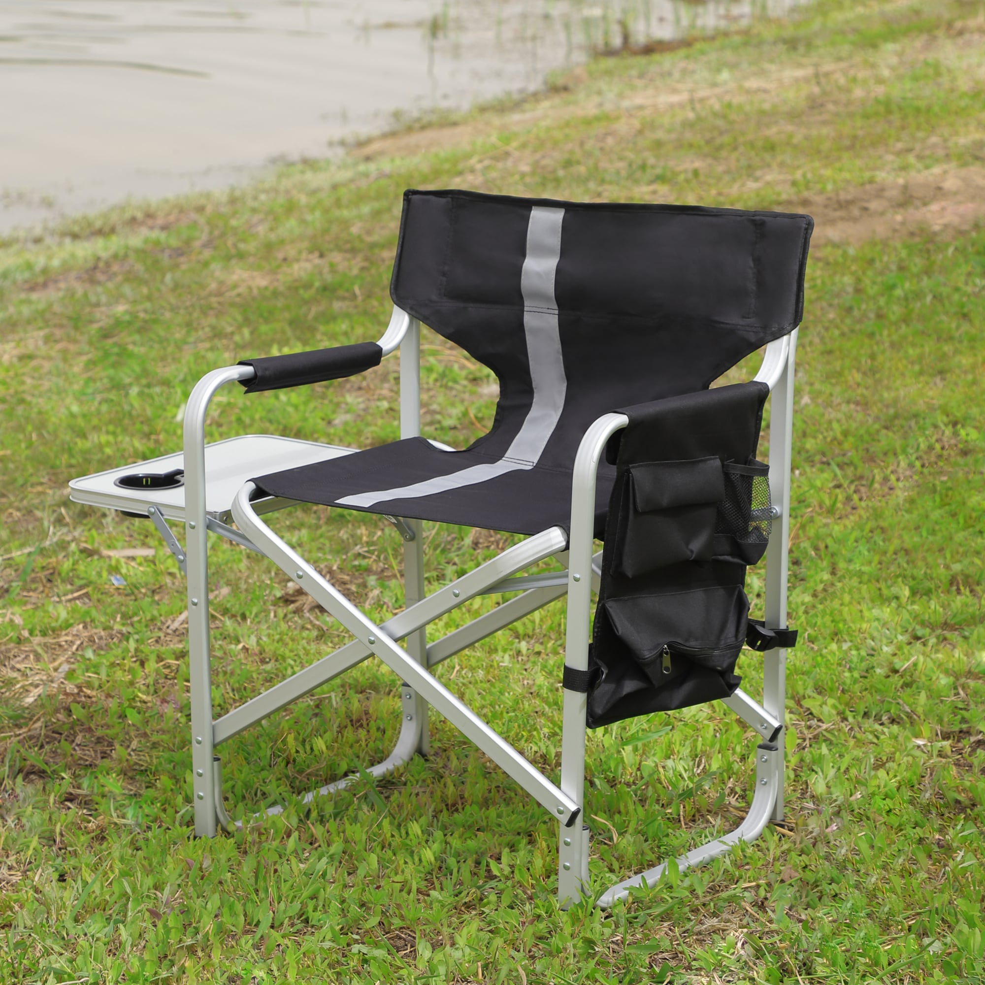 BABOOM BOM-4172215-OR Polyester Gray Folding Camping chair