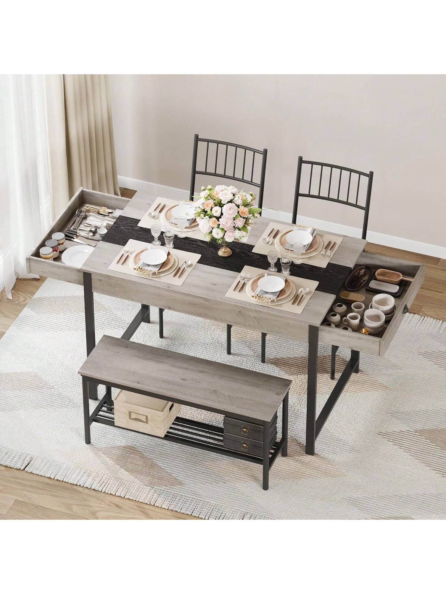 Qeetex BY-PHO-348KNP7B Dining-Tables - View #3