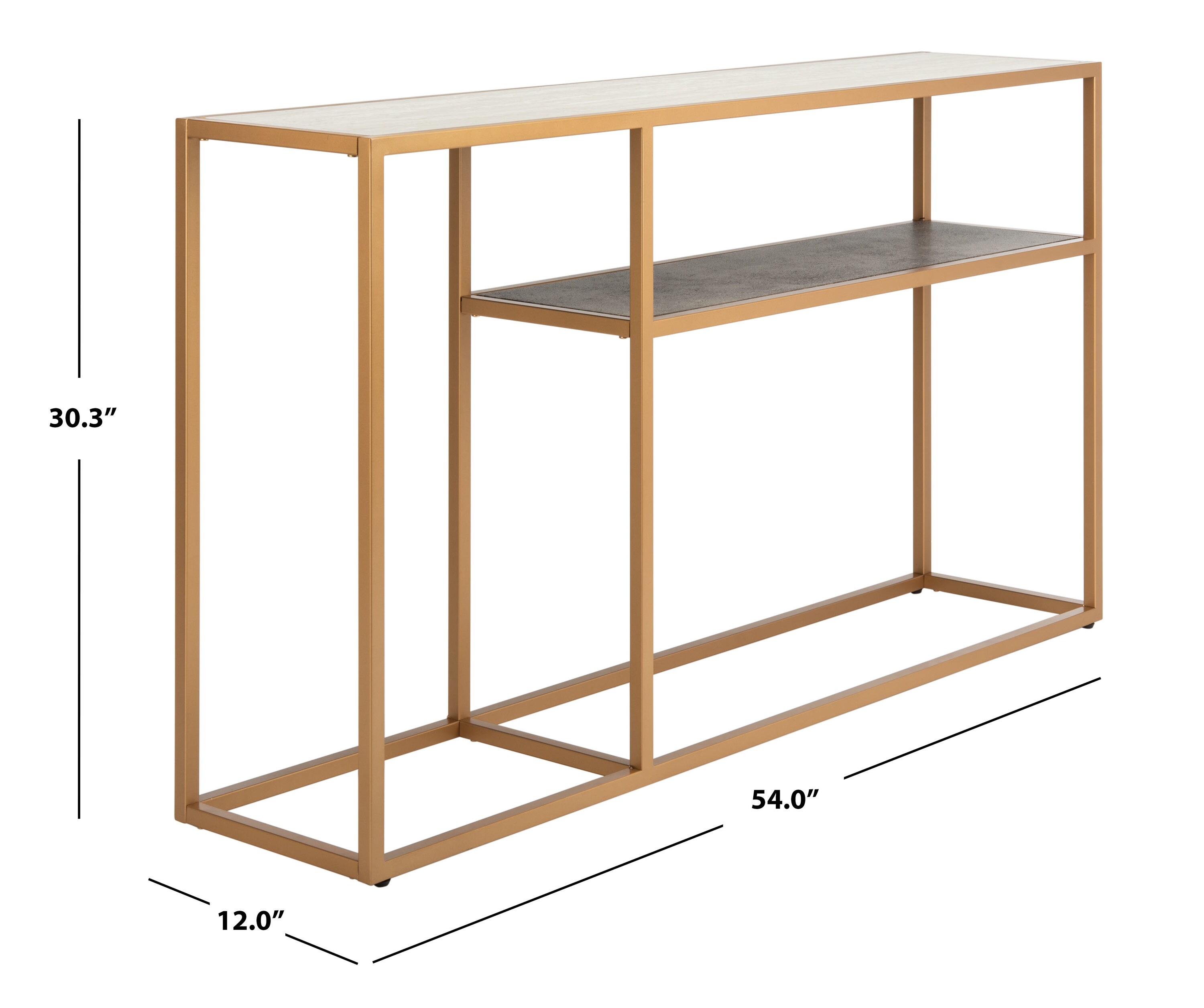 Safavieh Octavia Modern Beige Console Table at Lowes.com