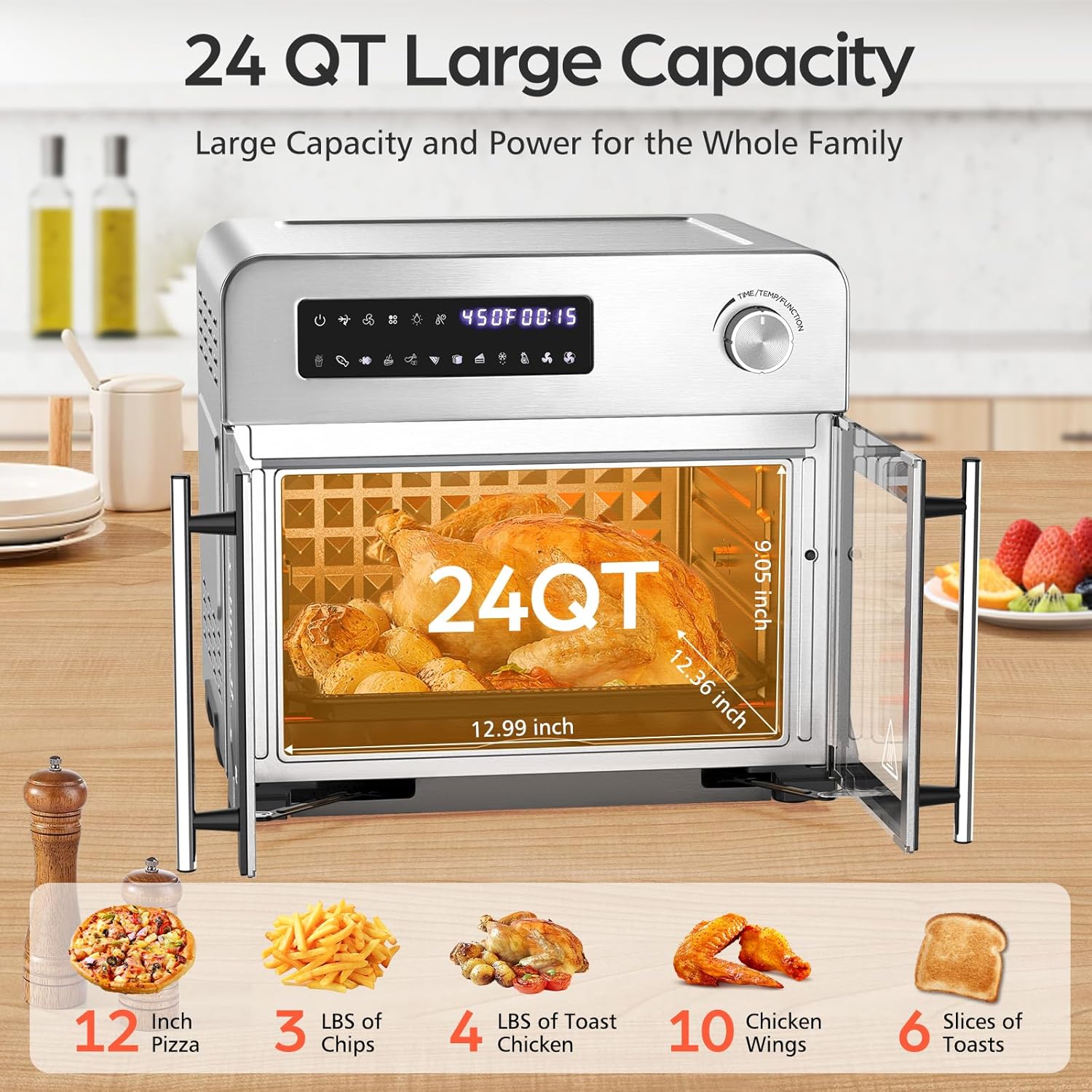 OSTBA FM-9058 Air-Fryers - View #8