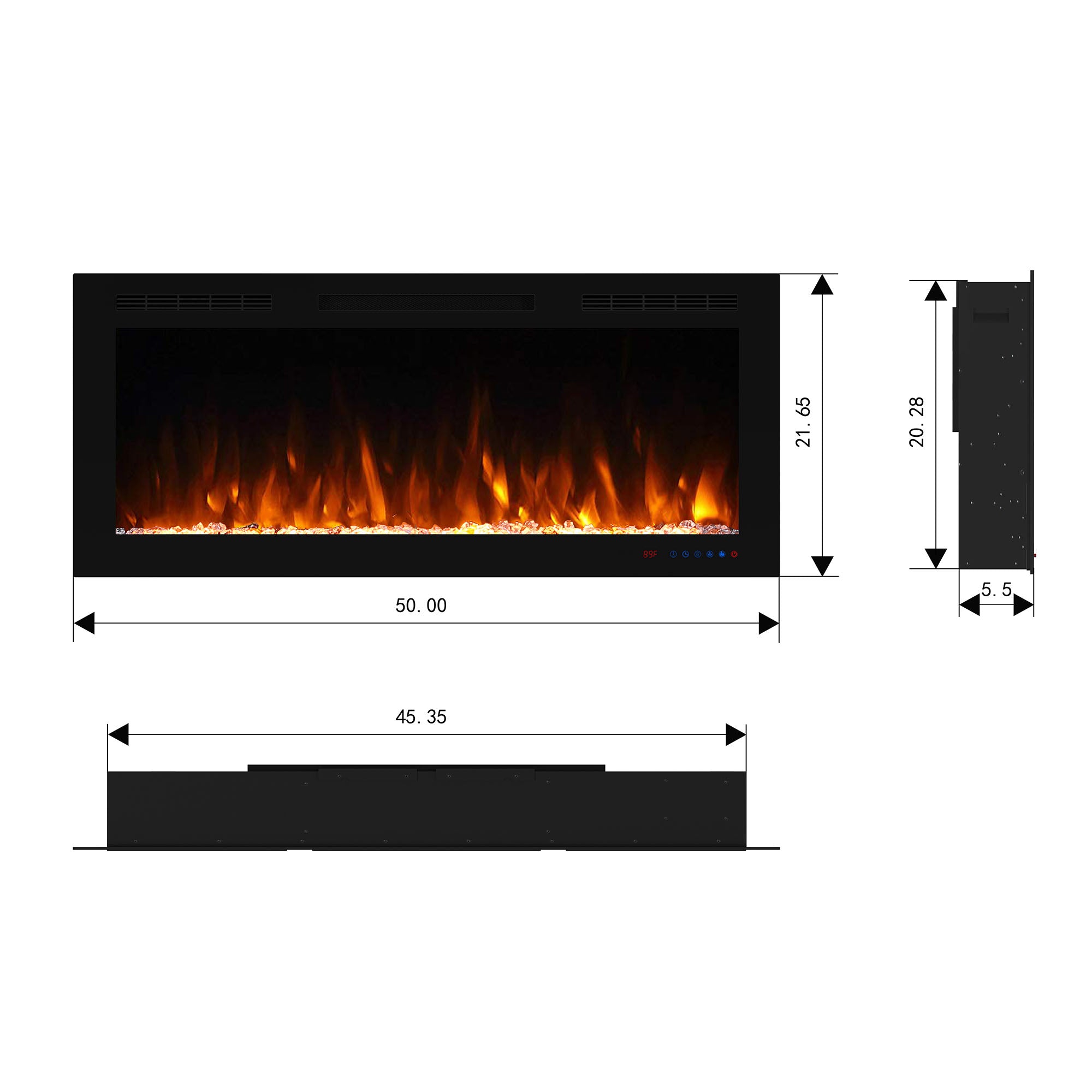 Boyel Living BL-EF50 Electric-Fireplaces - View #3