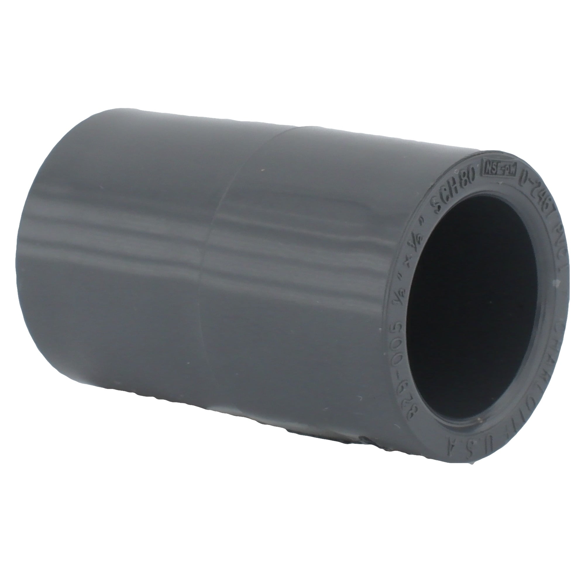 Charlotte Pipe 1-1/4-in Schedule 80 PVC Coupling in the PVC Pipe & Fittings  department at