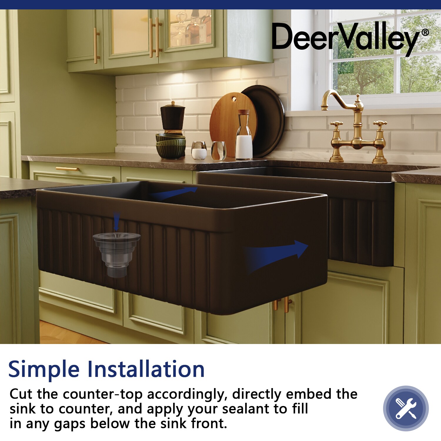 DeerValley DV-1K0017 Kitchen-Sinks - View #7