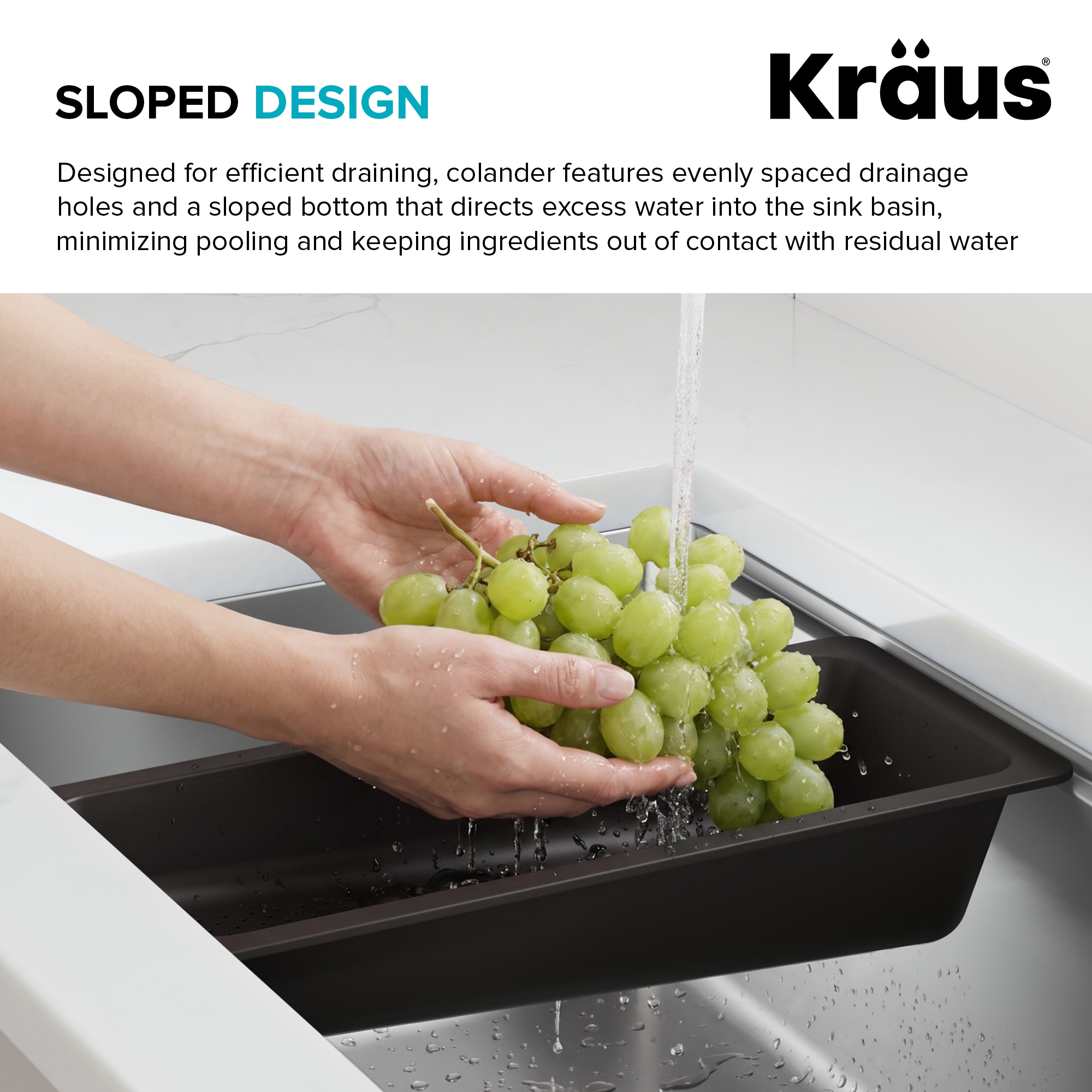 Kraus CS-11BL colanders - View #5