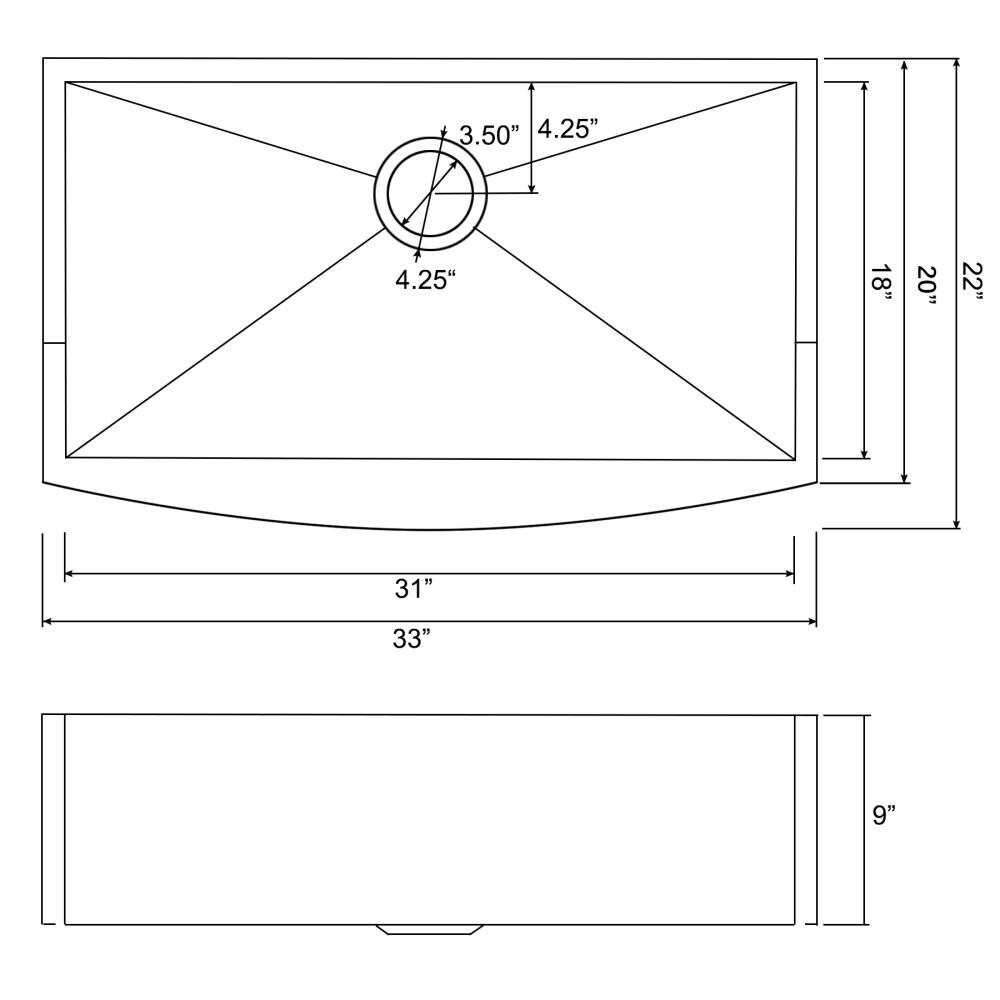 AKDY KS0353 Kitchen-Sinks - View #6
