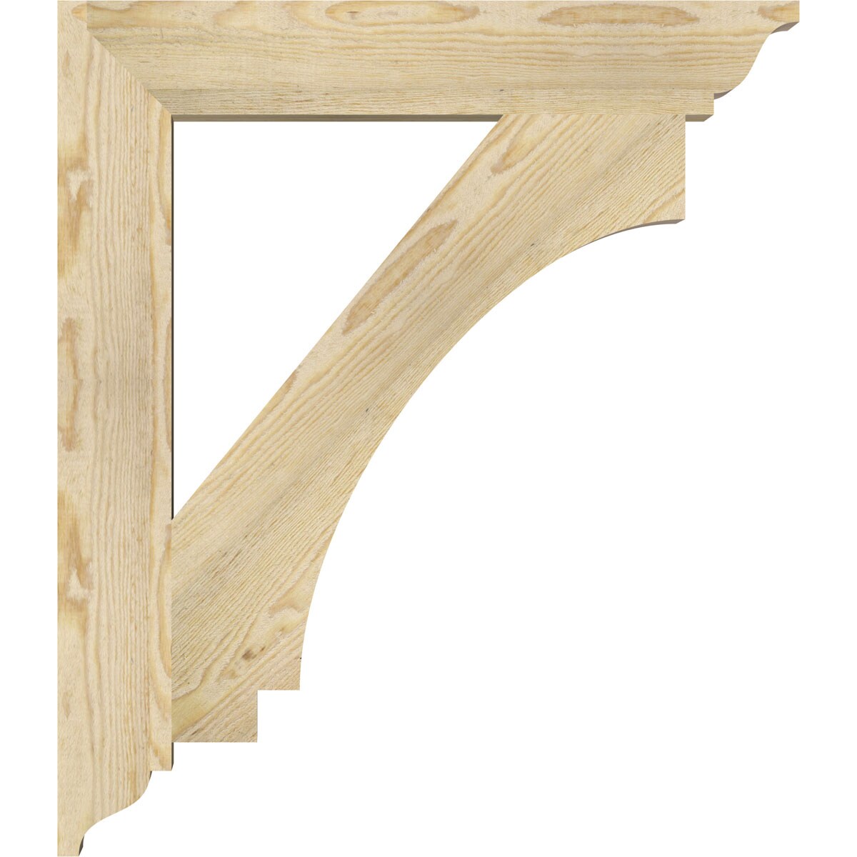 Ekena Millwork BKT04X26X30IMP01RDF Exterior-Brackets-Braces - View #3