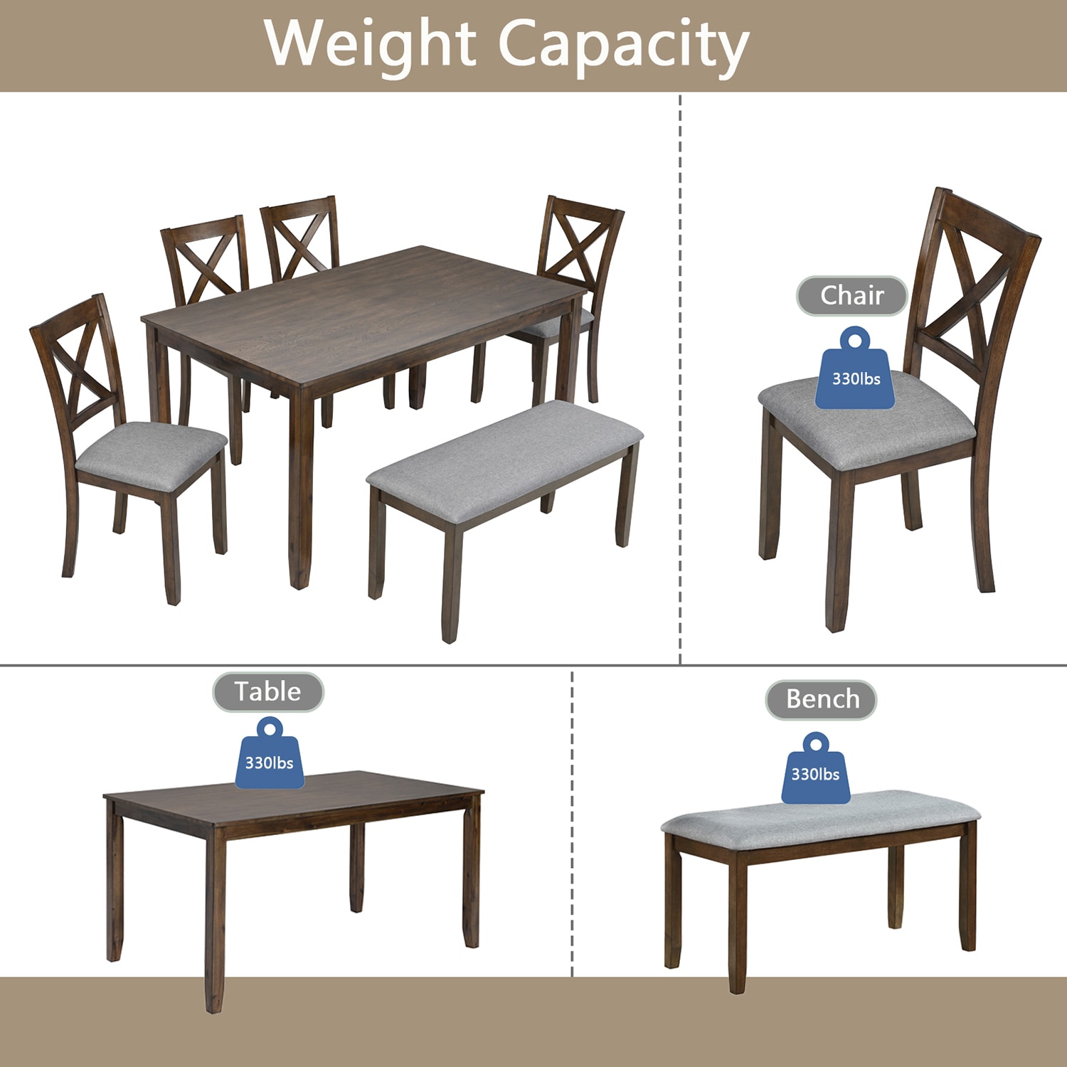 SINOFURN SYA010129GL Dining-Sets - View #11