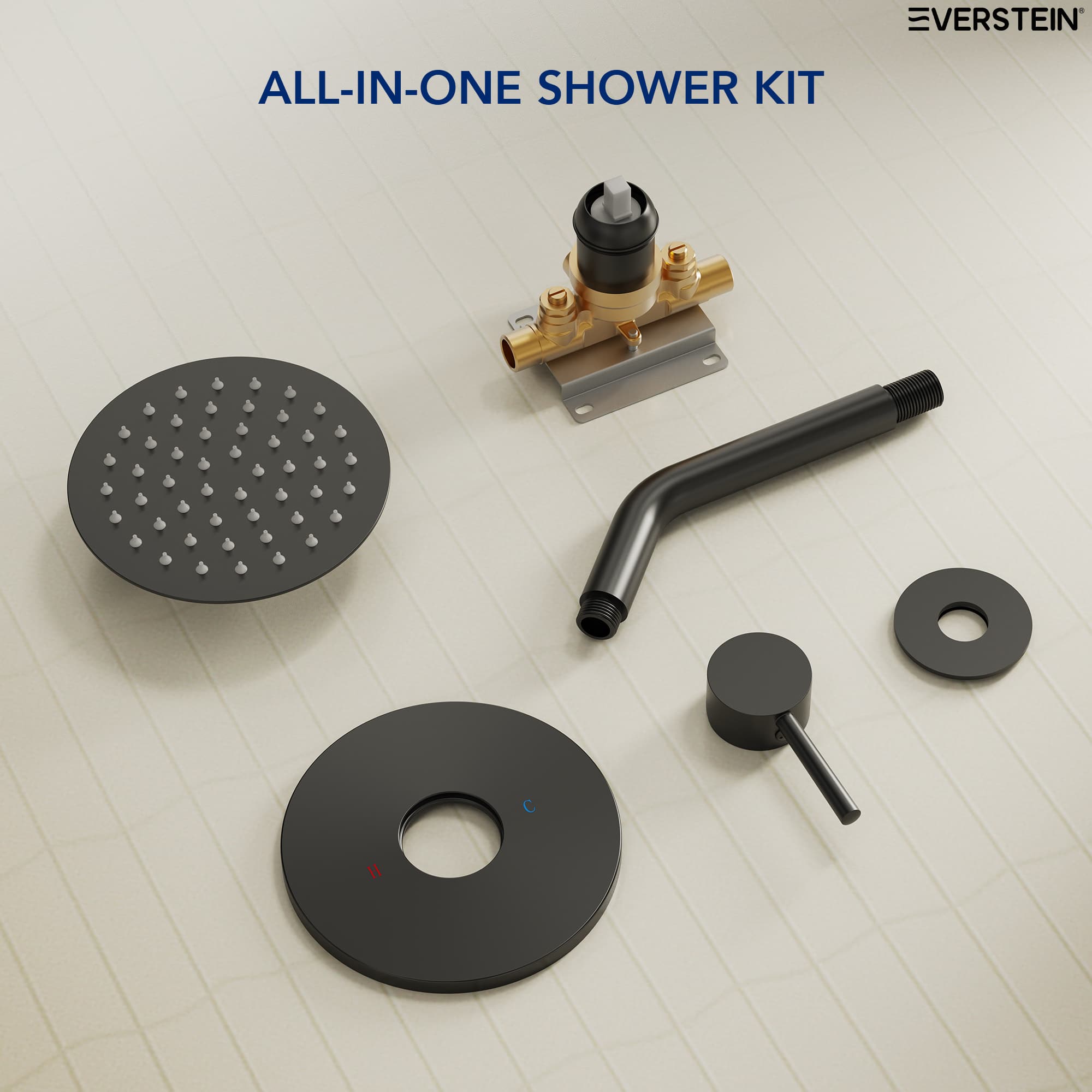 EVERSTEIN SFS-1186-BK Tub-Shower-Faucets - View #10