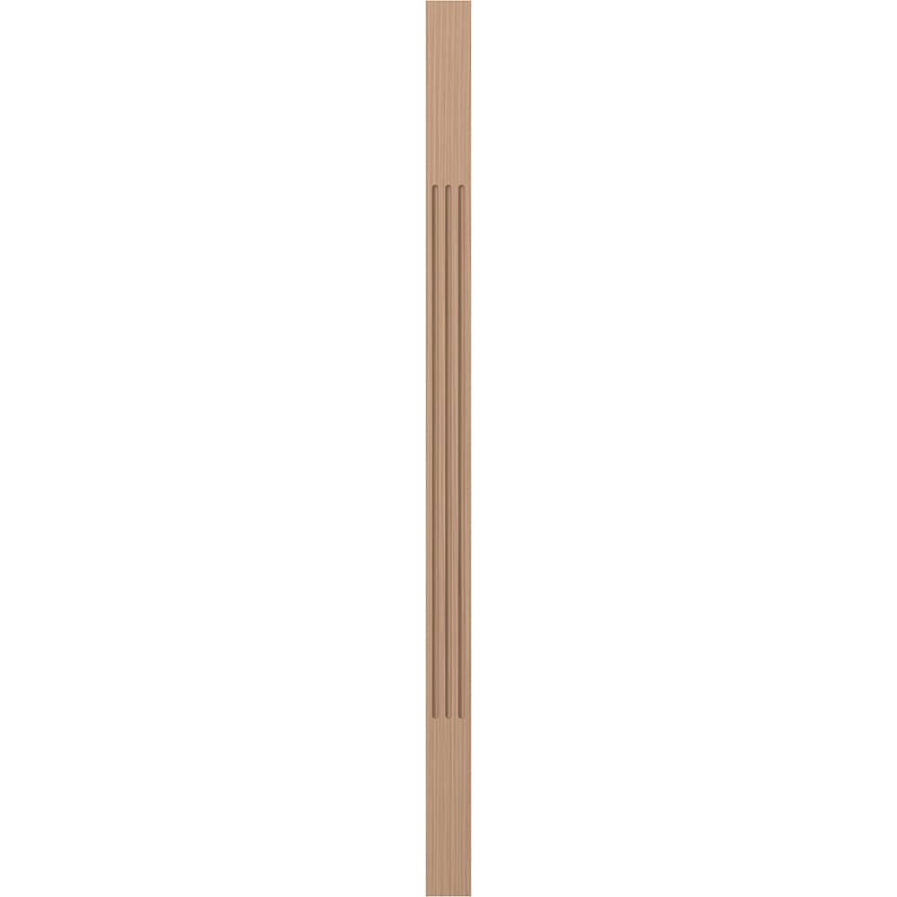 L.J. Smith Stair Systems LJF-5360-P 34 34-in x 1.75-in Unfinished Poplar Square Top Stair Baluster