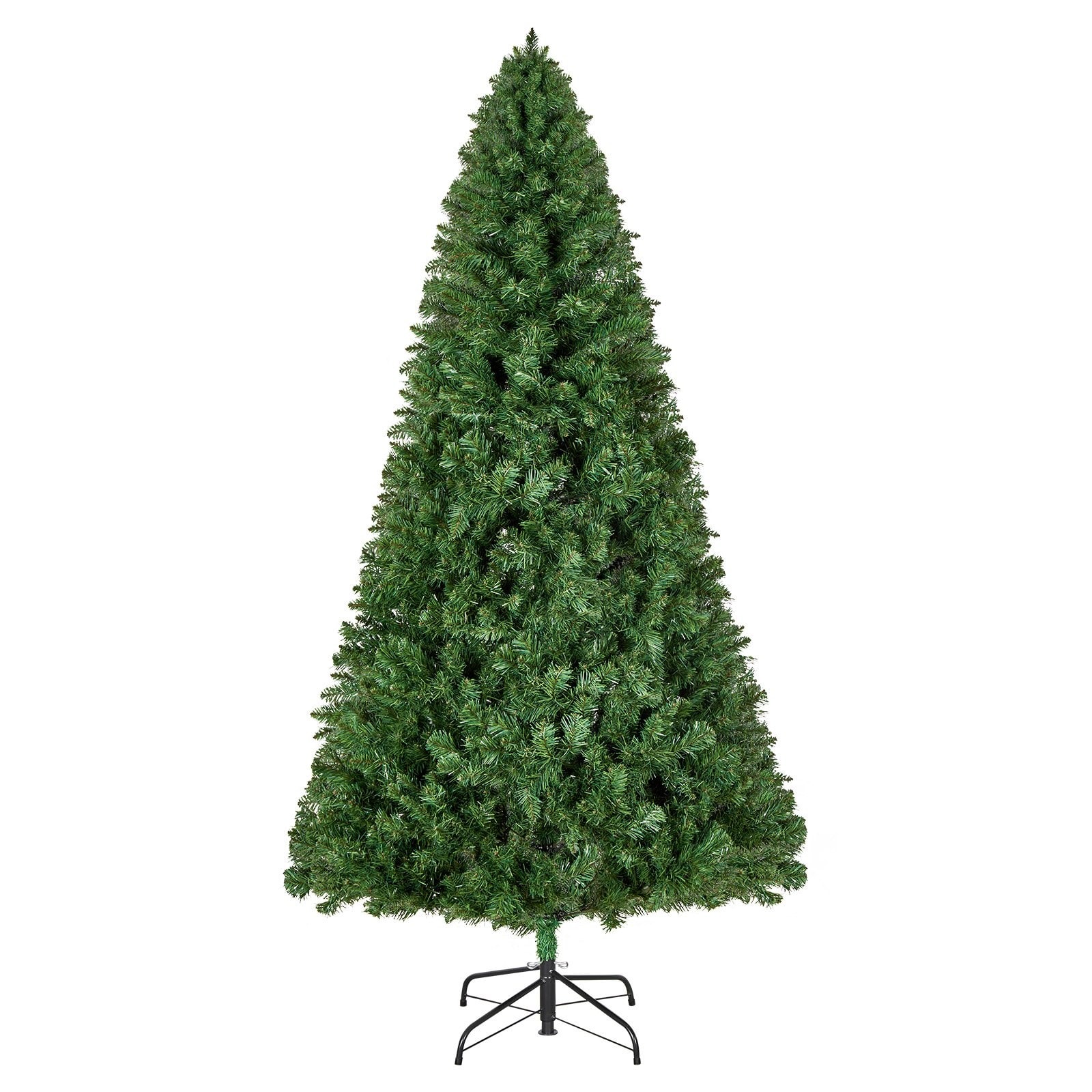 GIVIMO 6 ft Artificial Christmas Tree with 1250 Branch Tips and Metal Stand