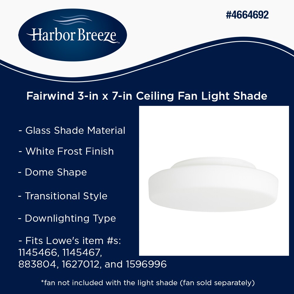 Harbor Breeze 17020I Light-Shades - View #2