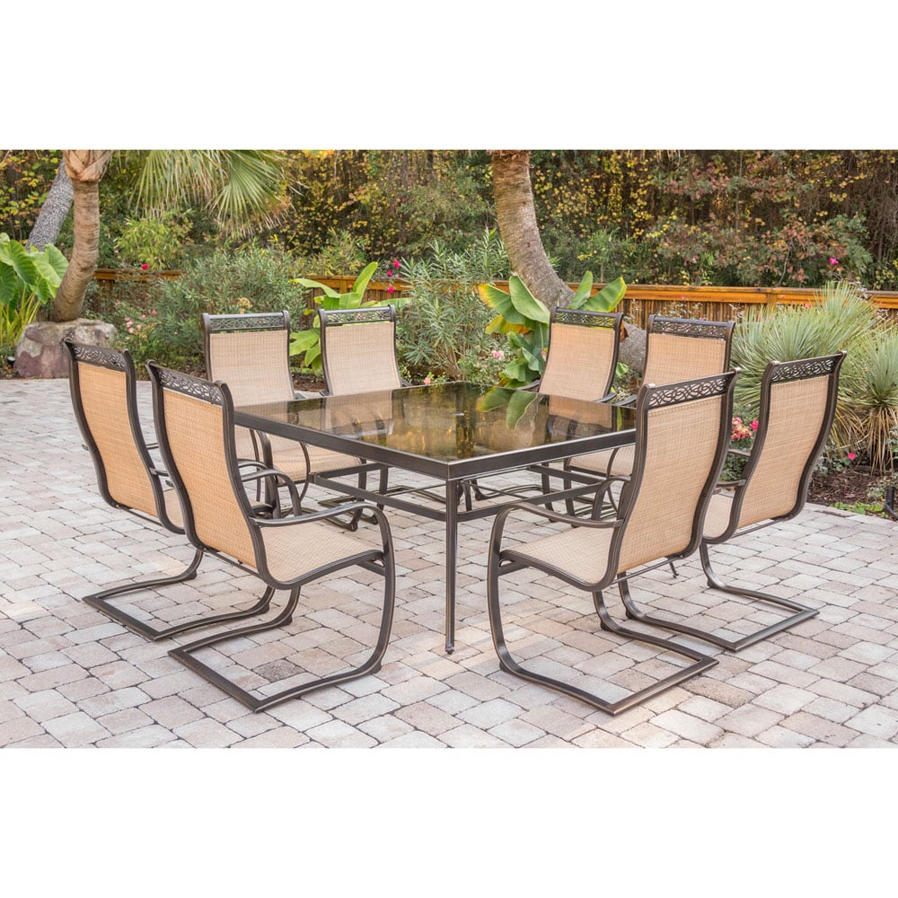 Hanover MONDN9PCSPSQG Patio-Dining-Sets - View #9