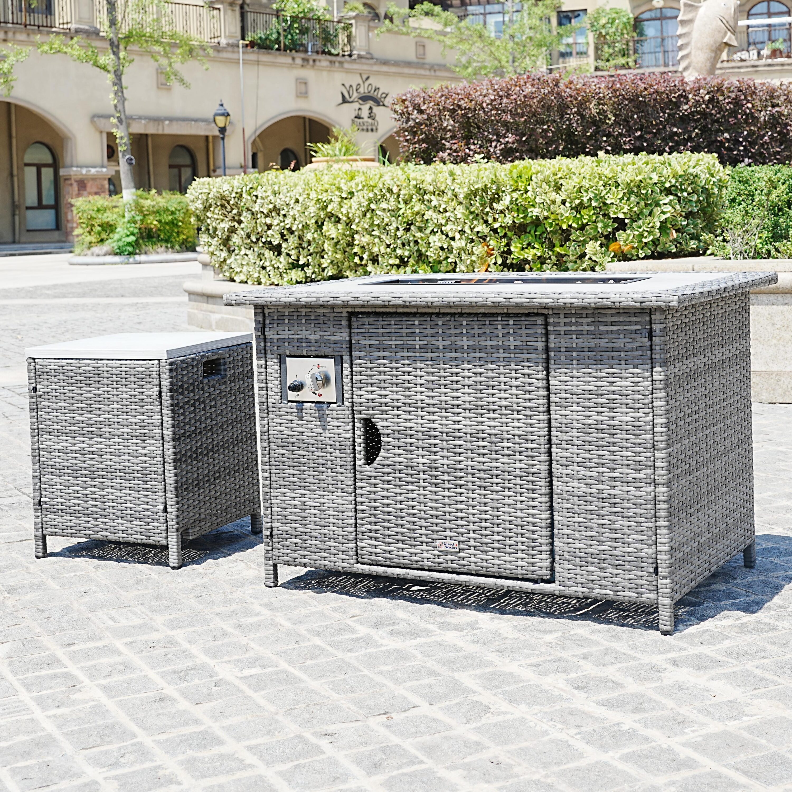 Direct Wicker DWF-1802P-H Outdoor-Gas-Firepits - View #10