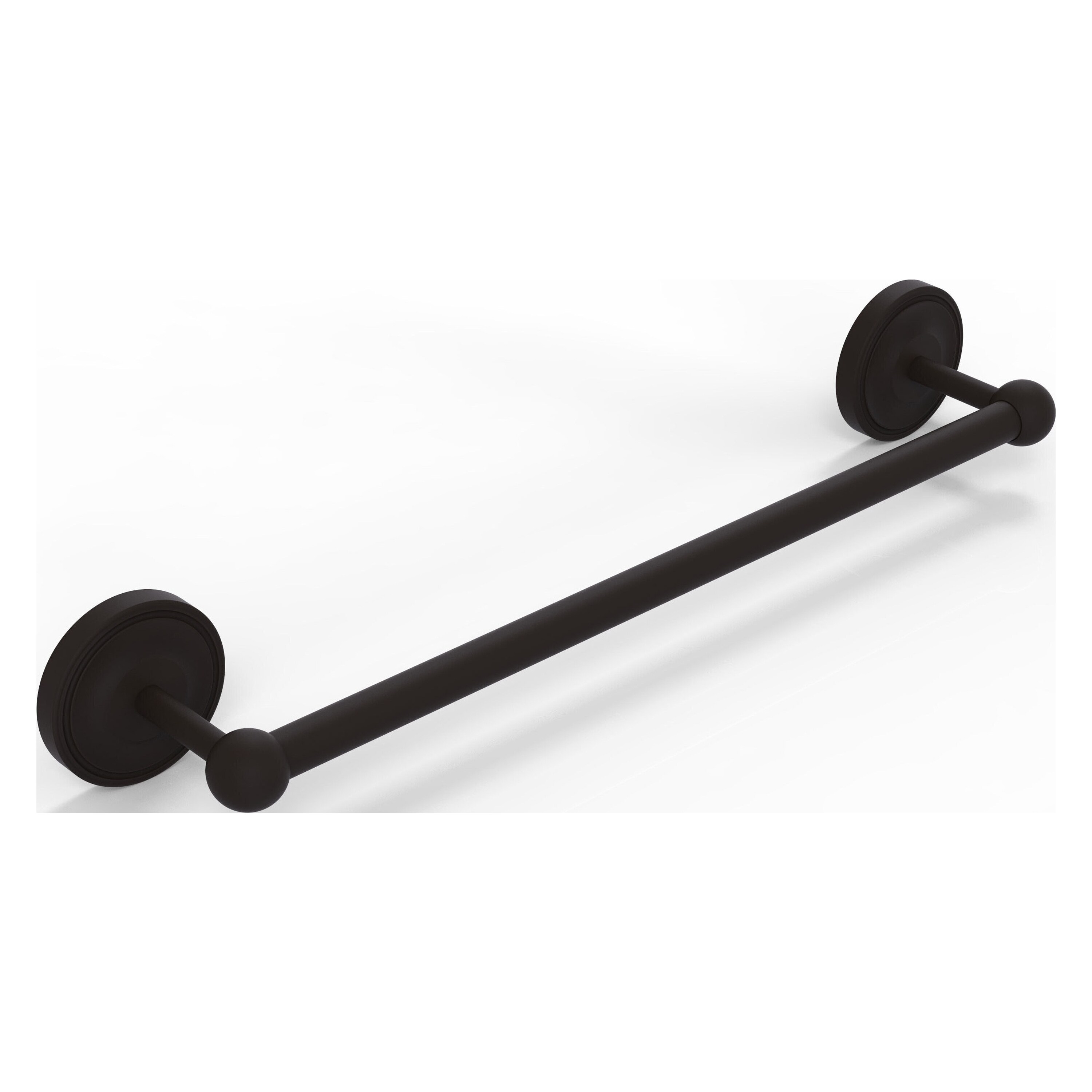 Allied Brass PR-41/18-ORB Prestige Regal 18-in Oil-rubbed bronze Wall mount Single Towel Bar