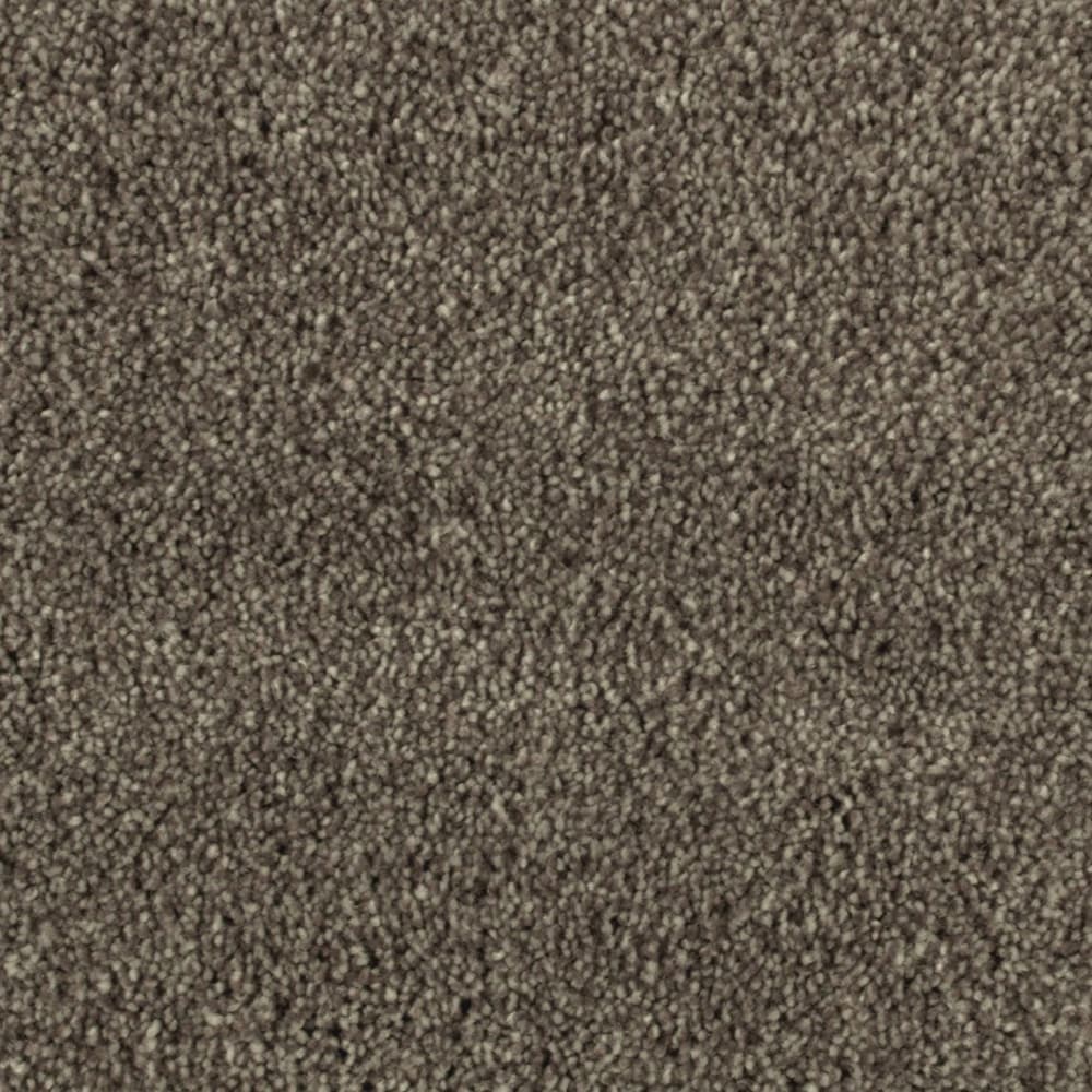 STAINMASTER LW185-12-L005 Express Install Durable Touch I Bamboo Buff Brown 44.1-oz sq yard Polyester Textured Indoor Carpet