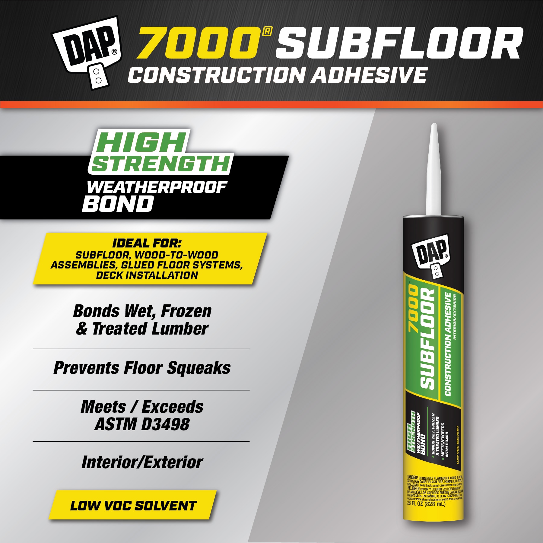 DAP 7079827042SOS Construction-Adhesive - View #2