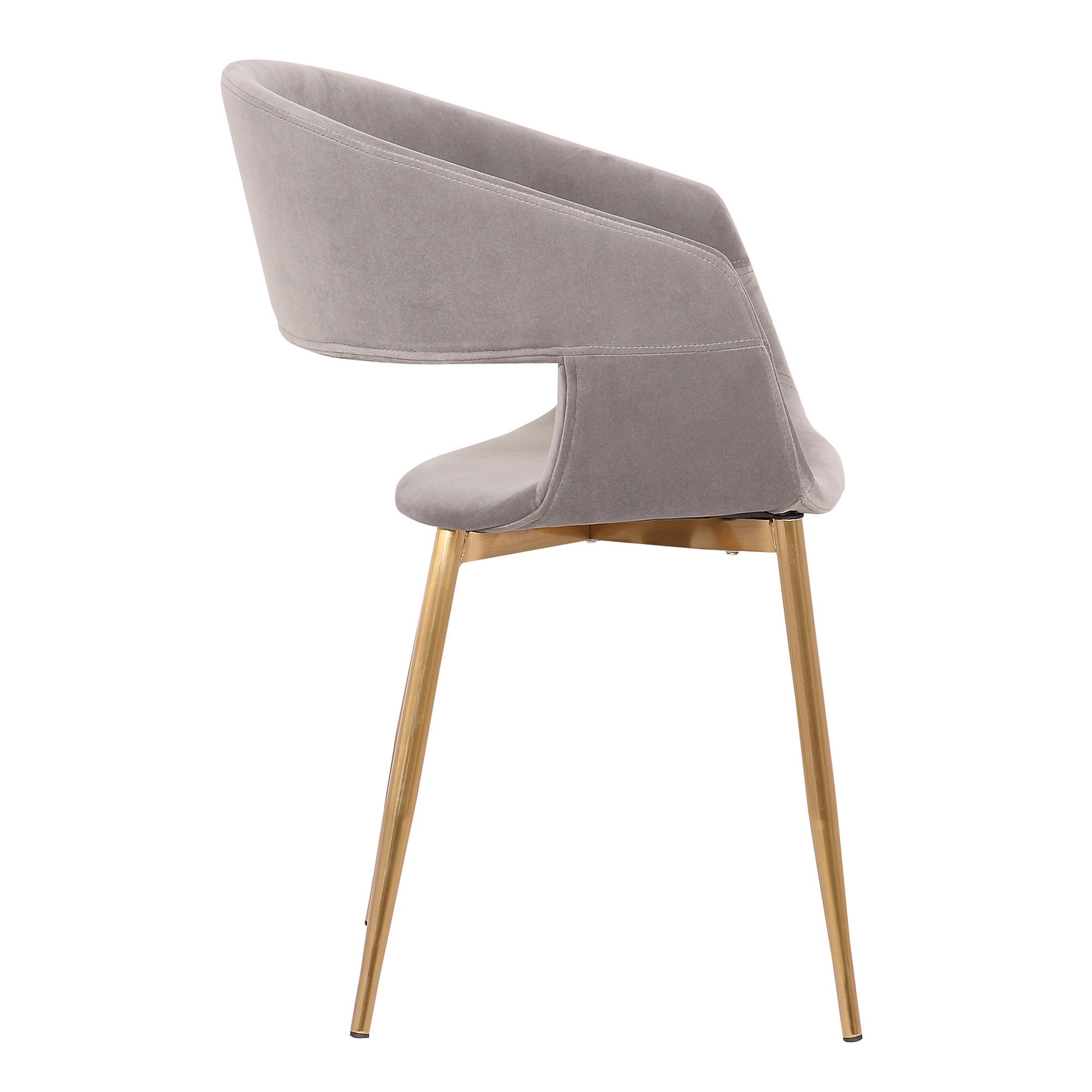 Armen Living LCJCCHGLDGR Dining-Chairs - View #3