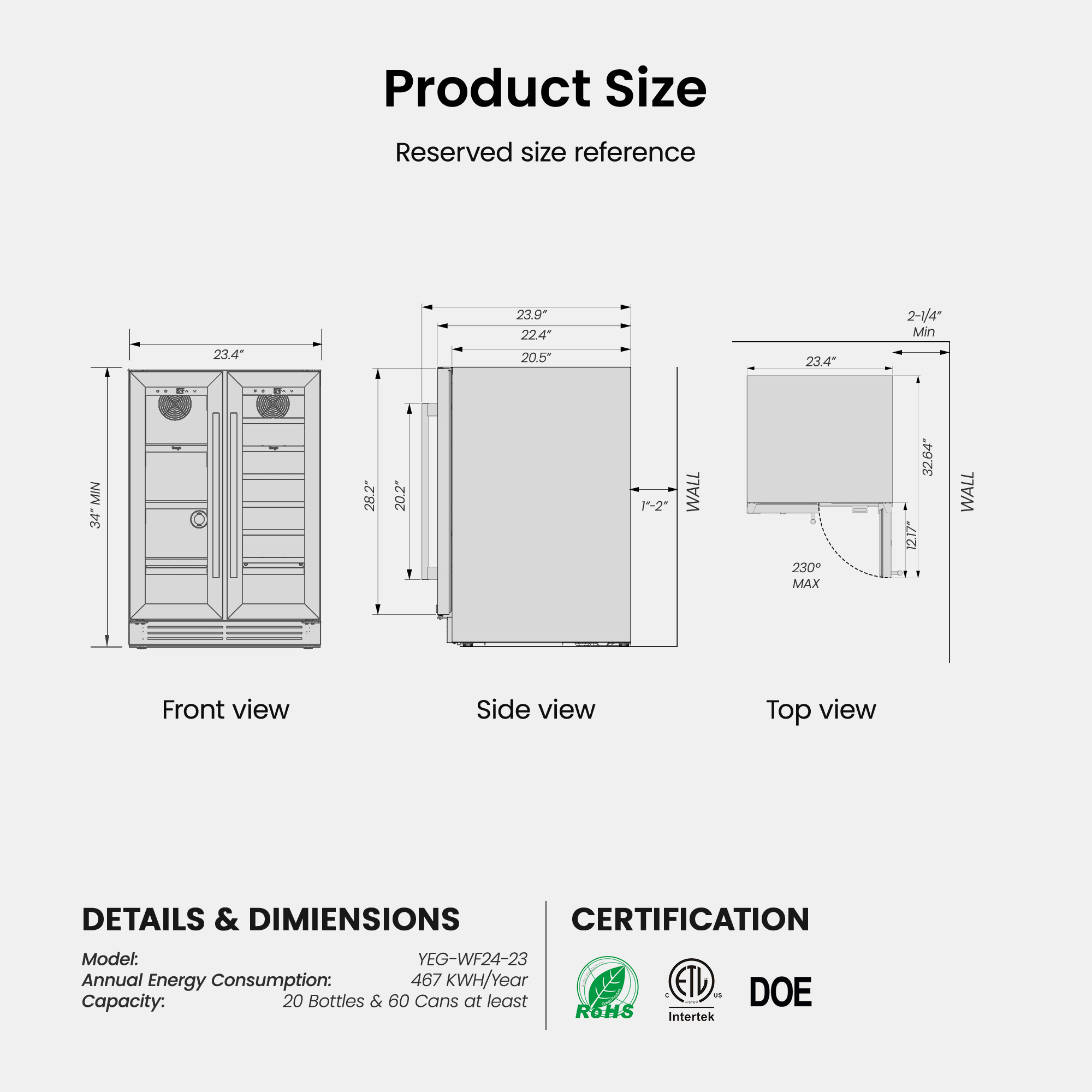 Yeego YEG-WF24-LS Beverage-Dispensers - View #11
