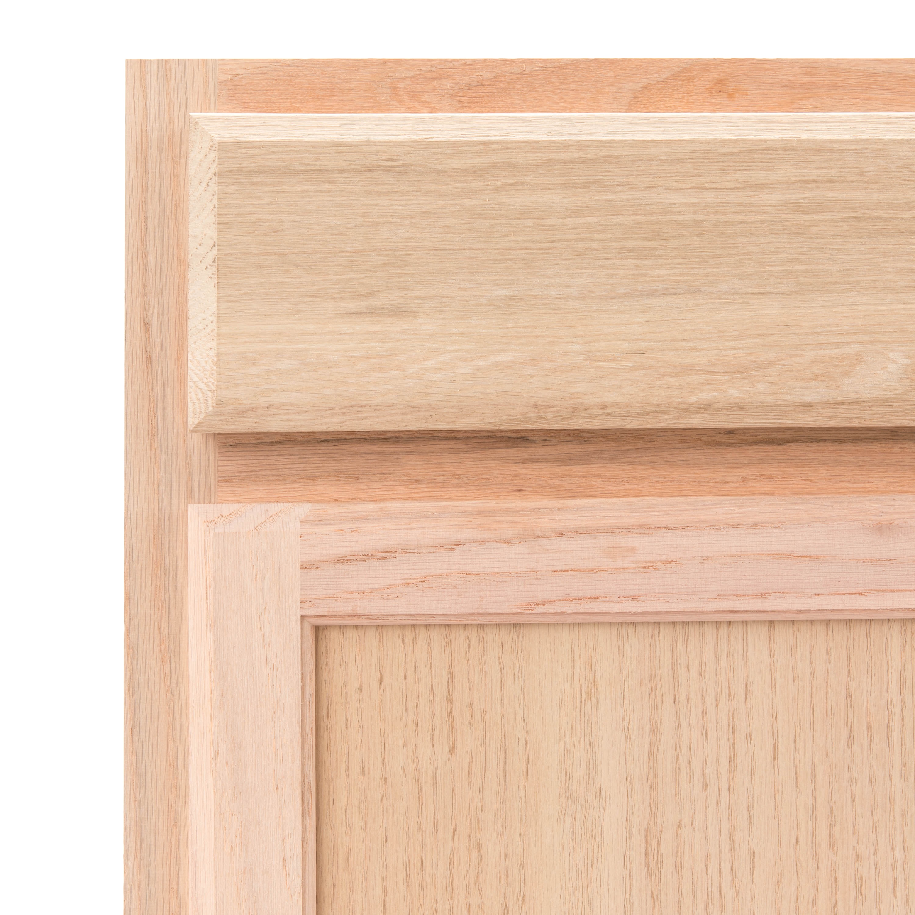 Project Source 18-in W x 35-in H x 23.75-in D Natural Unfinished Oak Drawer  Base Fully Assembled Cabinet (Flat Panel Door Style) in the Kitchen Cabinets  department at