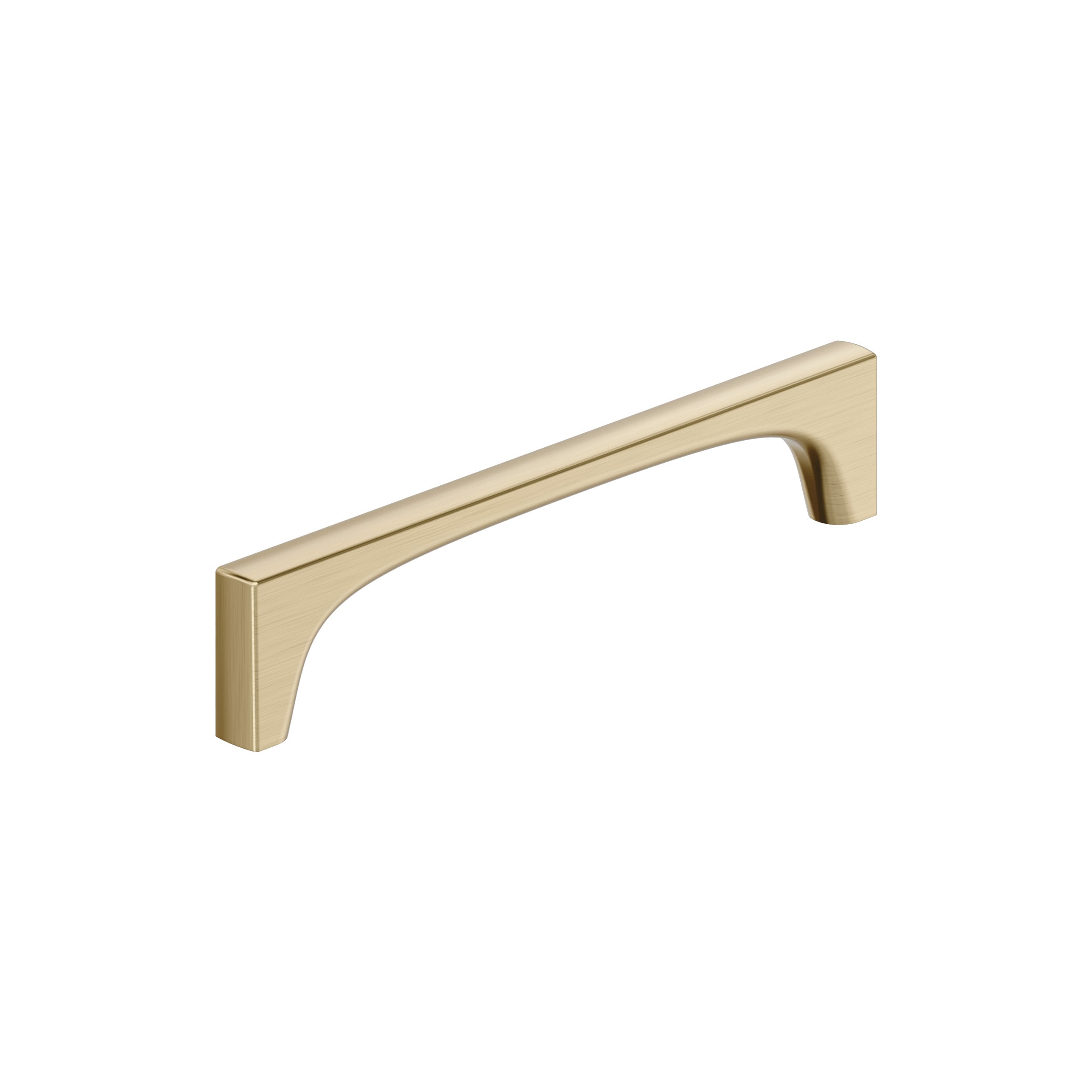 Amerock BP37425BBZ Merced 6-5/16-in , 160mm Center to Center Golden Champagne Rectangular Bar
