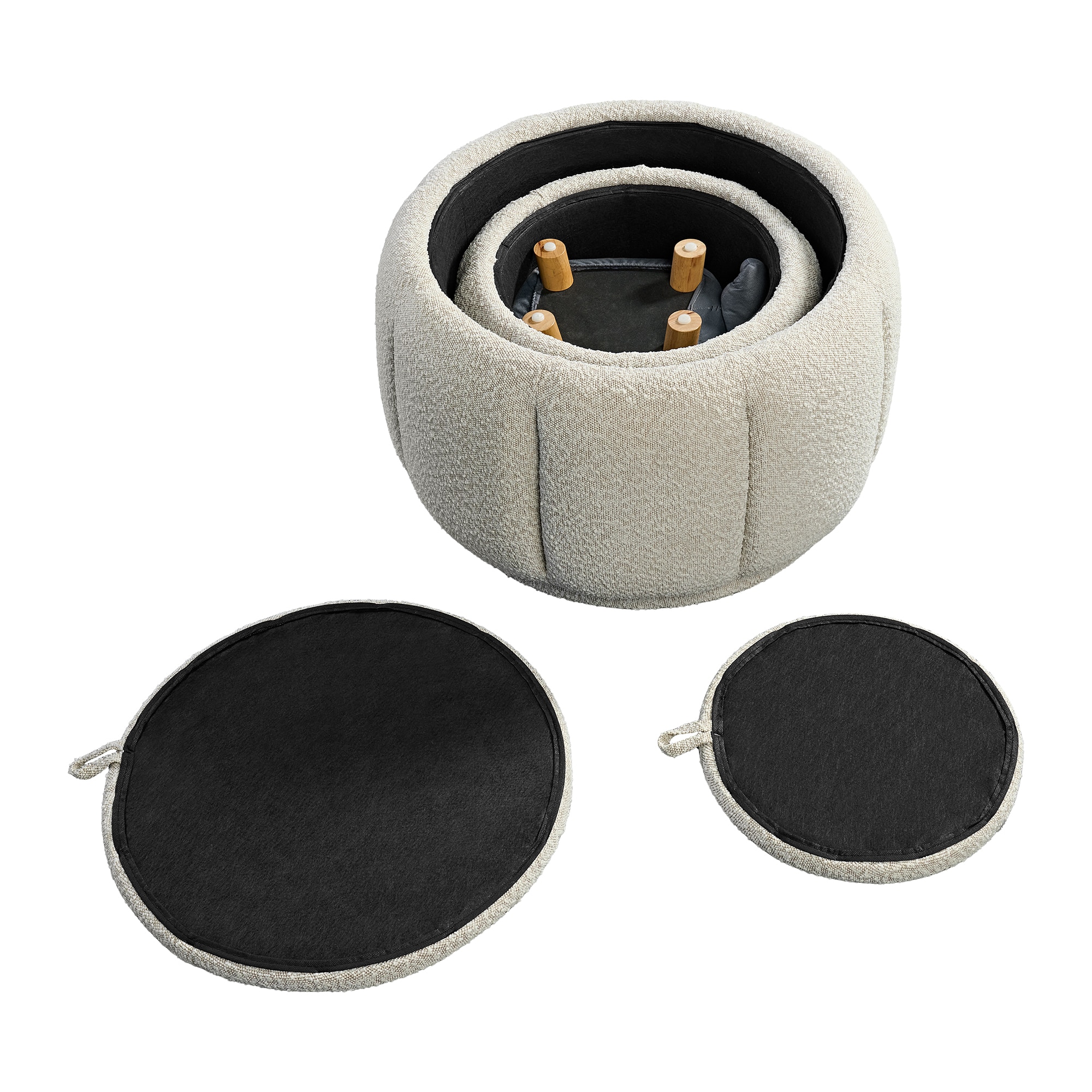 Picket House Furnishings U-13630-6-000 Indoor-Ottomans - View #13